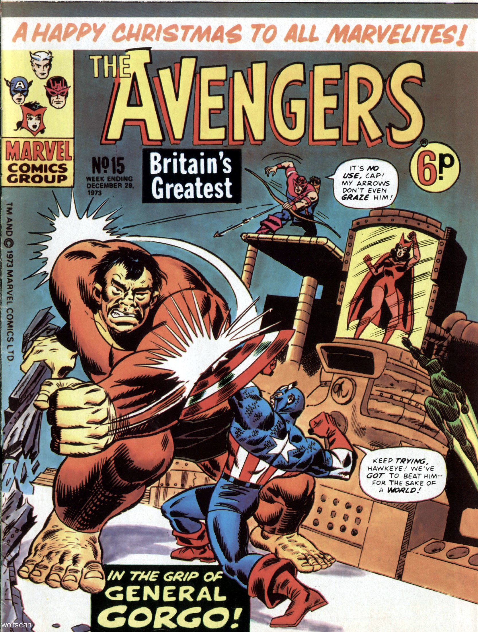 Read online The Avengers (1973) comic -  Issue #15 - 1