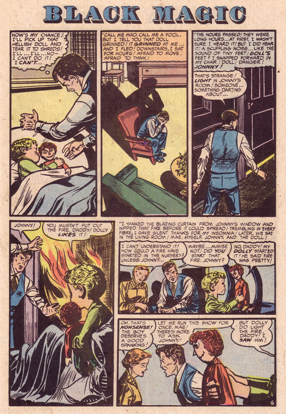 Read online Black Magic (1950) comic -  Issue #1 - 18