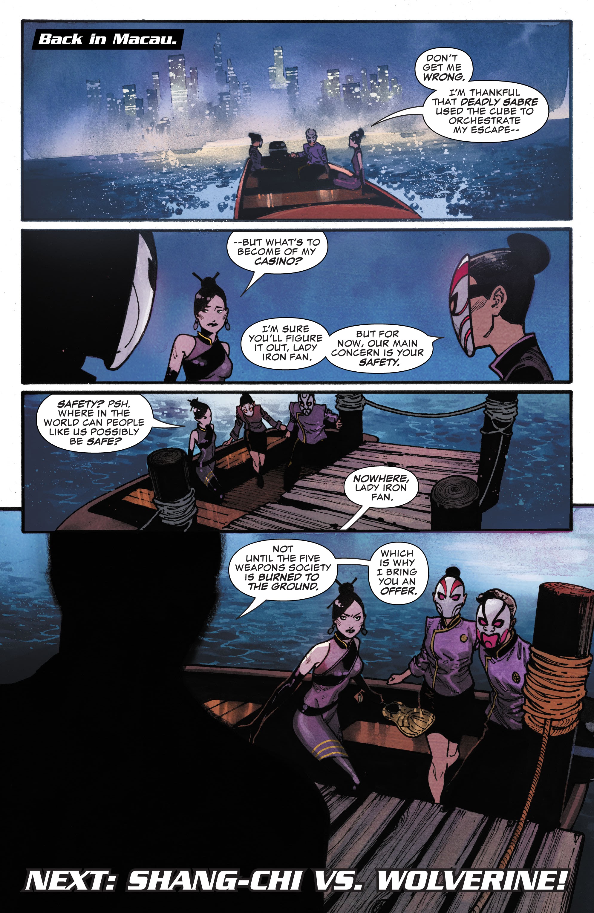 Read online Shang-Chi (2021) comic -  Issue #2 - 22