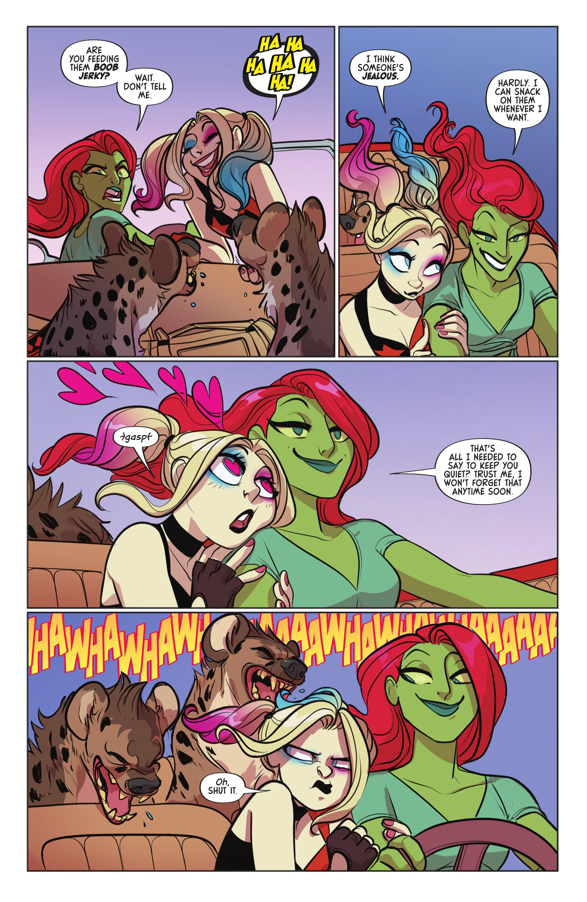 Read online Harley Quinn: The Animated Series: The Eat. Bang! Kill. Tour comic -  Issue #2 - 4