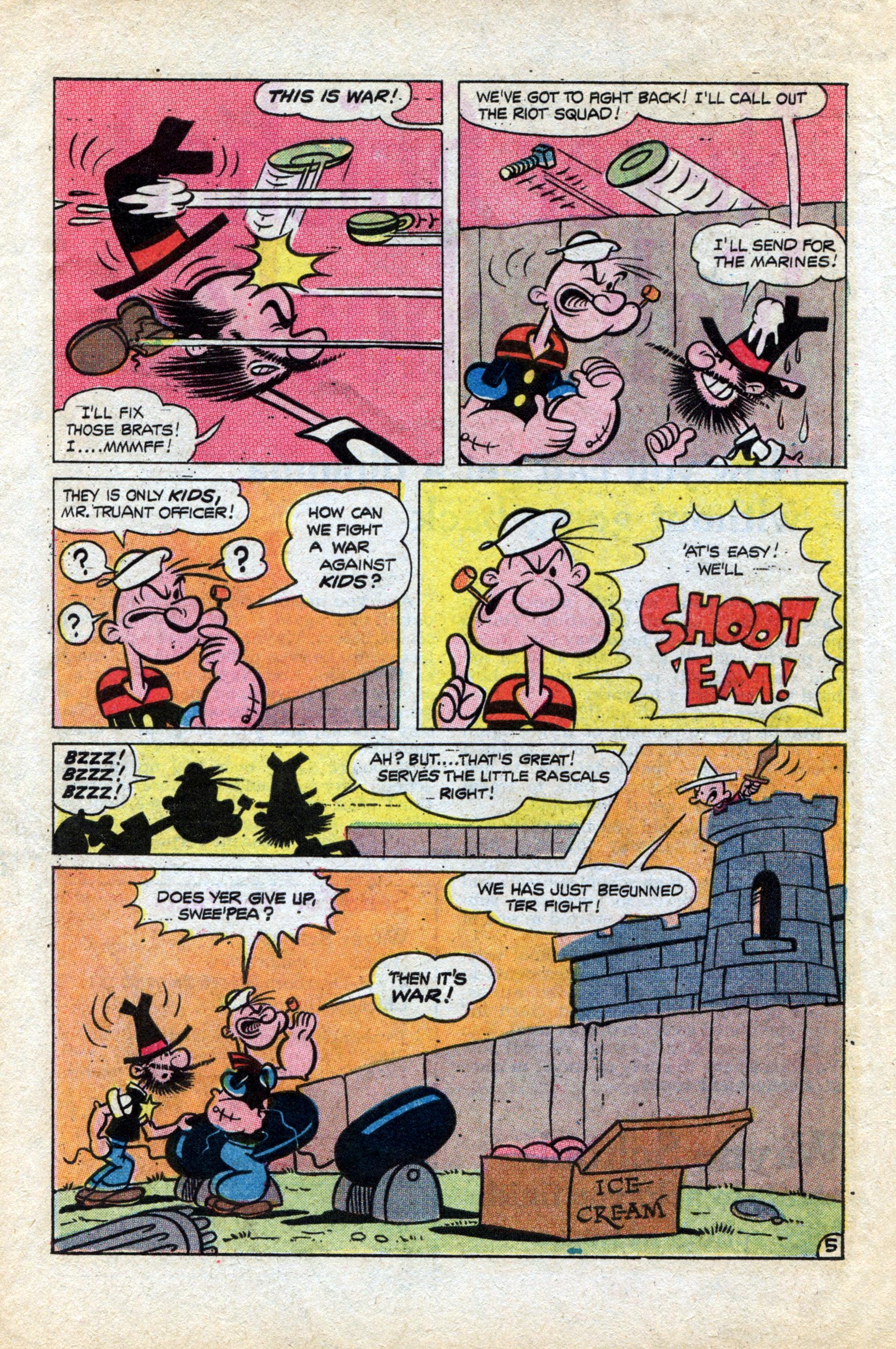 Read online Popeye (1948) comic -  Issue #121 - 8