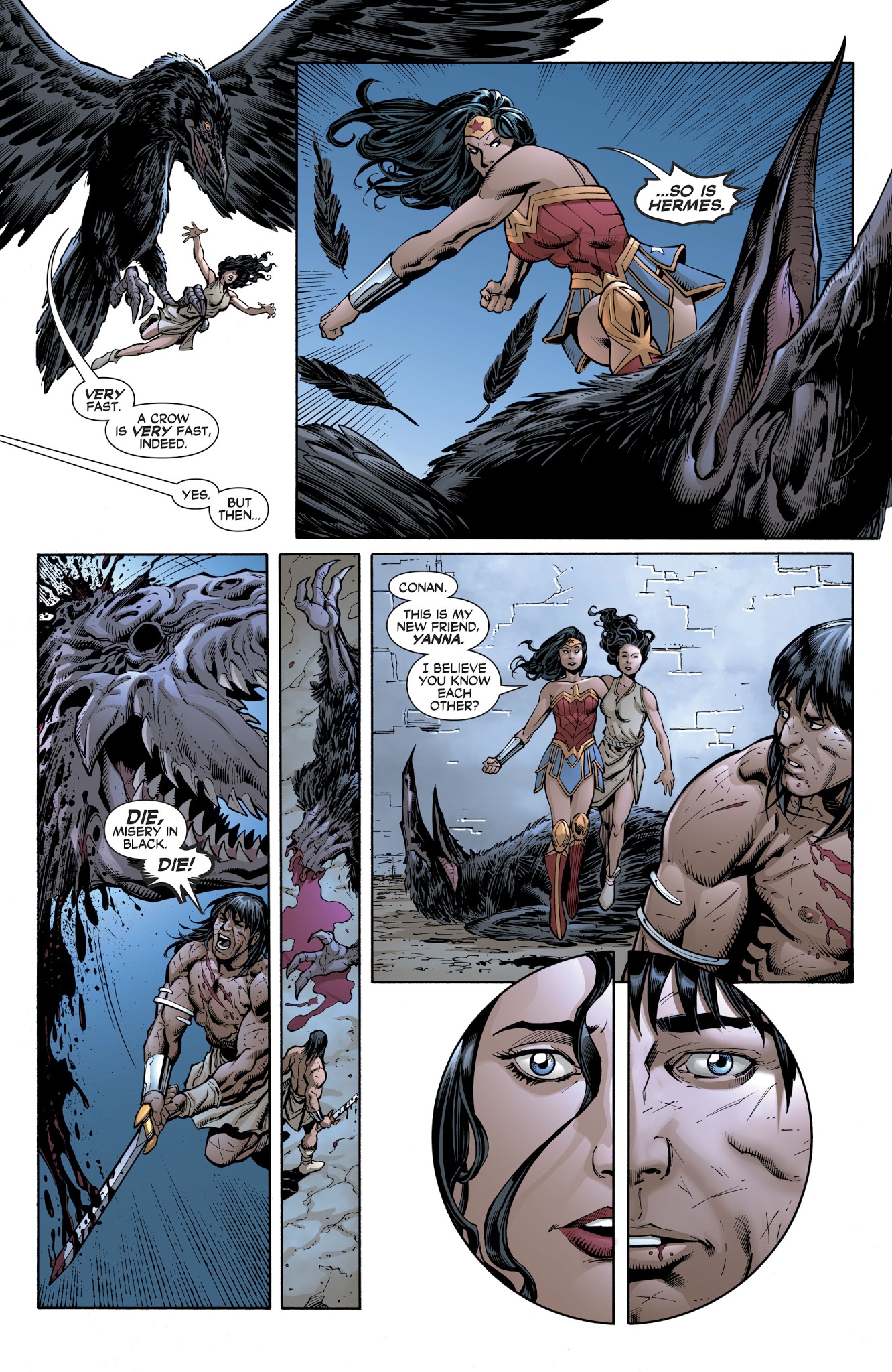 Read online Wonder Woman/Conan comic -  Issue #6 - 21