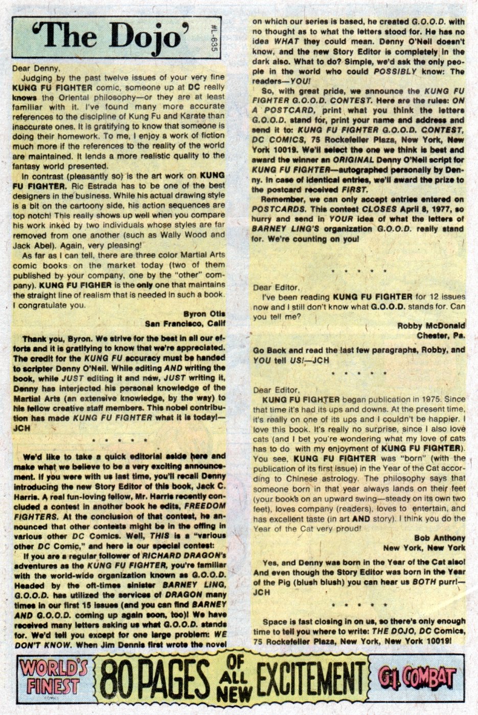 Read online Richard Dragon, Kung-Fu Fighter comic -  Issue #15 - 19
