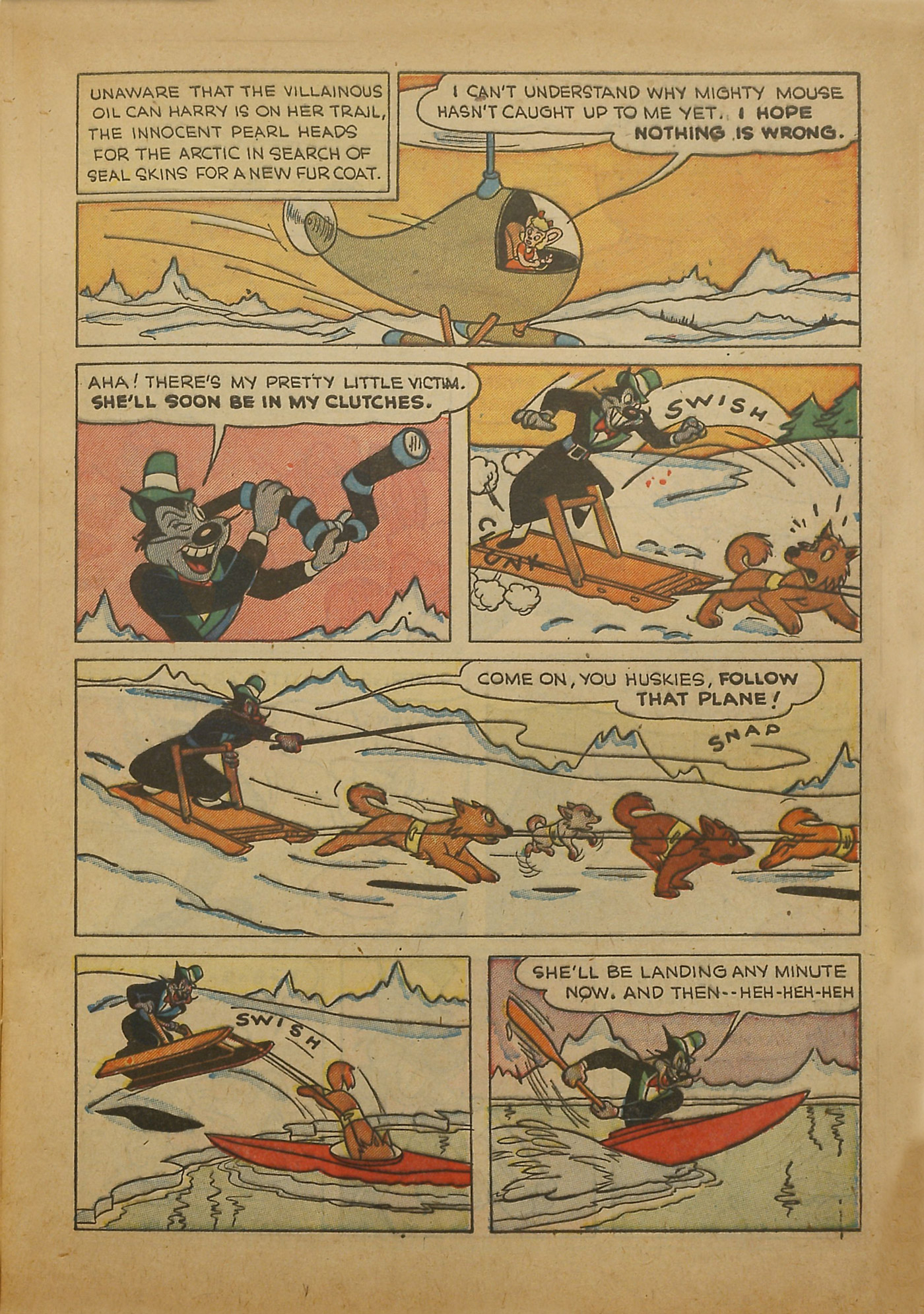 Read online Paul Terry's Mighty Mouse Comics comic -  Issue #40 - 37