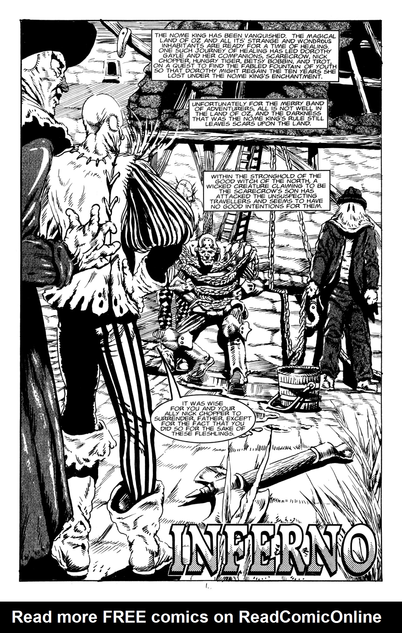 Read online Dark Oz comic -  Issue #3 - 3