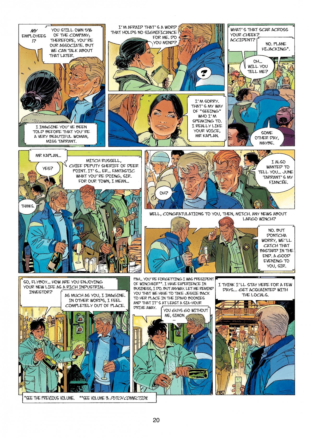 Read online Largo Winch comic -  Issue # TPB 10 - 20