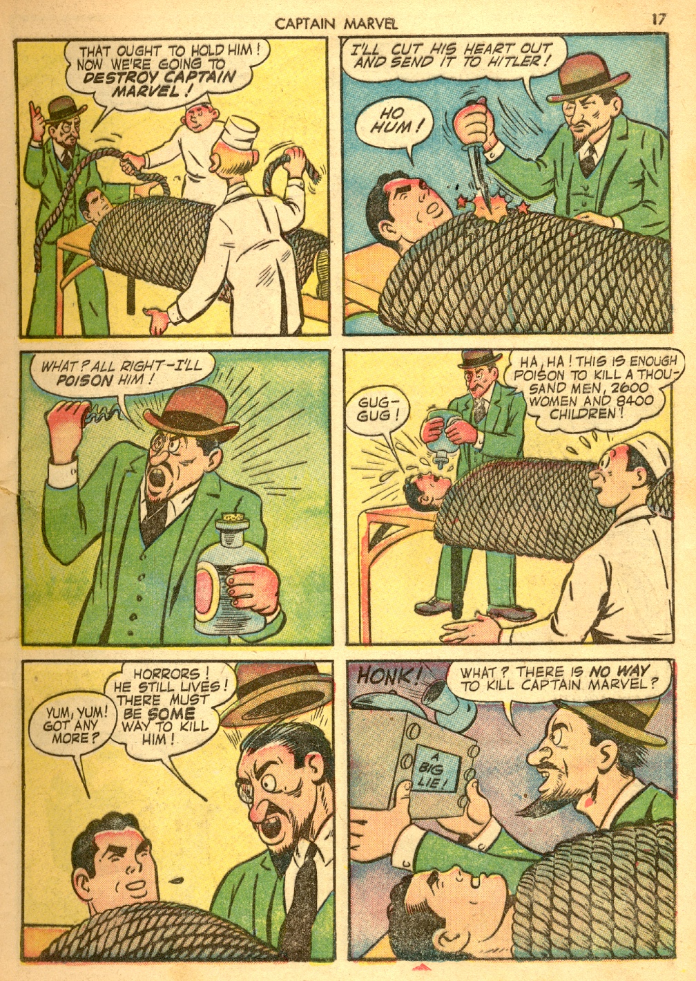 Read online Captain Marvel Adventures comic -  Issue #23 - 17