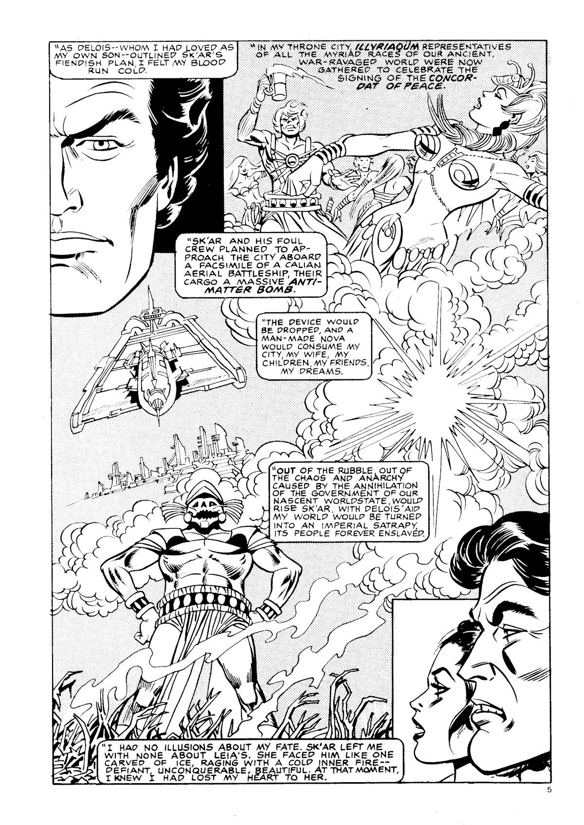 Read online Star Wars Weekly comic -  Issue #144 - 5
