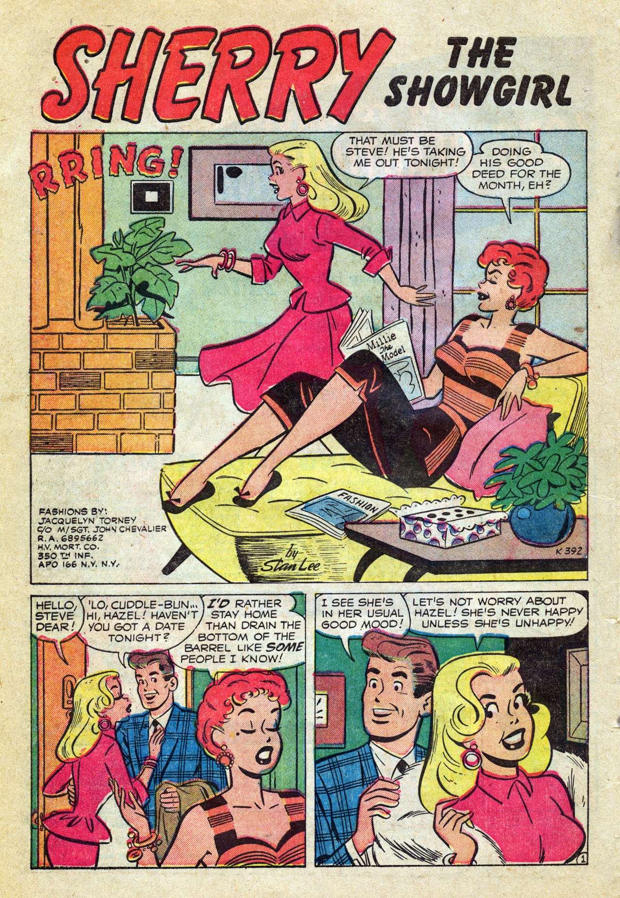Read online Sherry the Showgirl (1956) comic -  Issue #2 - 10