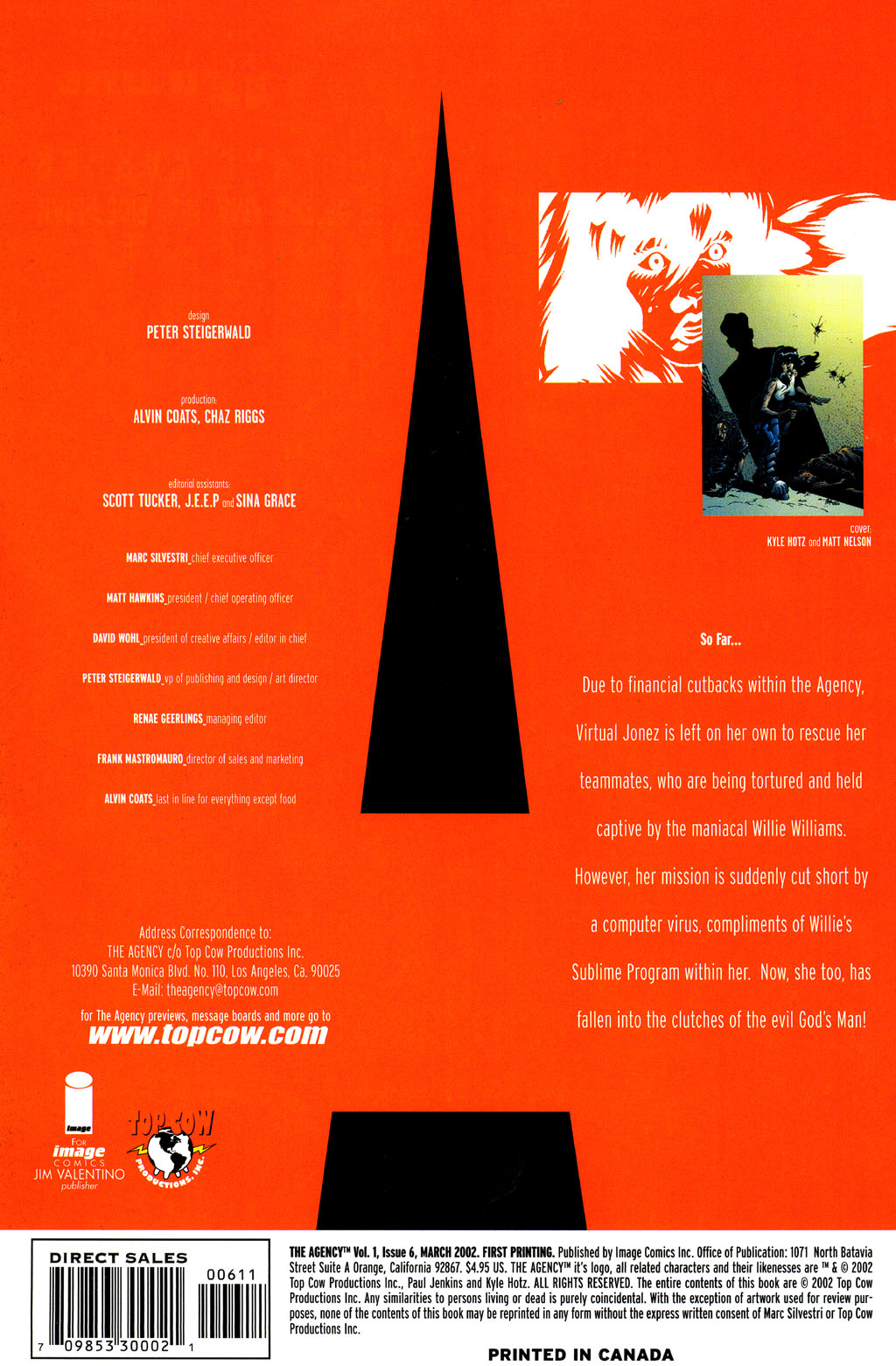 Read online The Agency comic -  Issue #6 - 2