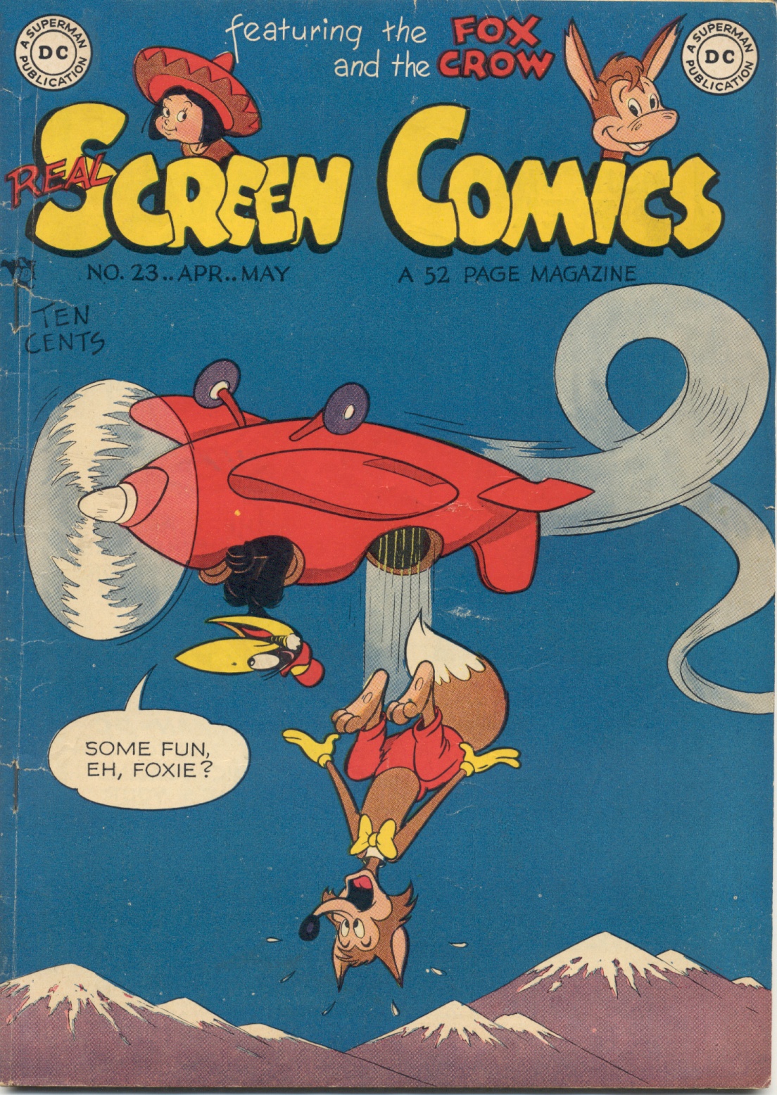 Read online Real Screen Comics comic -  Issue #23 - 1
