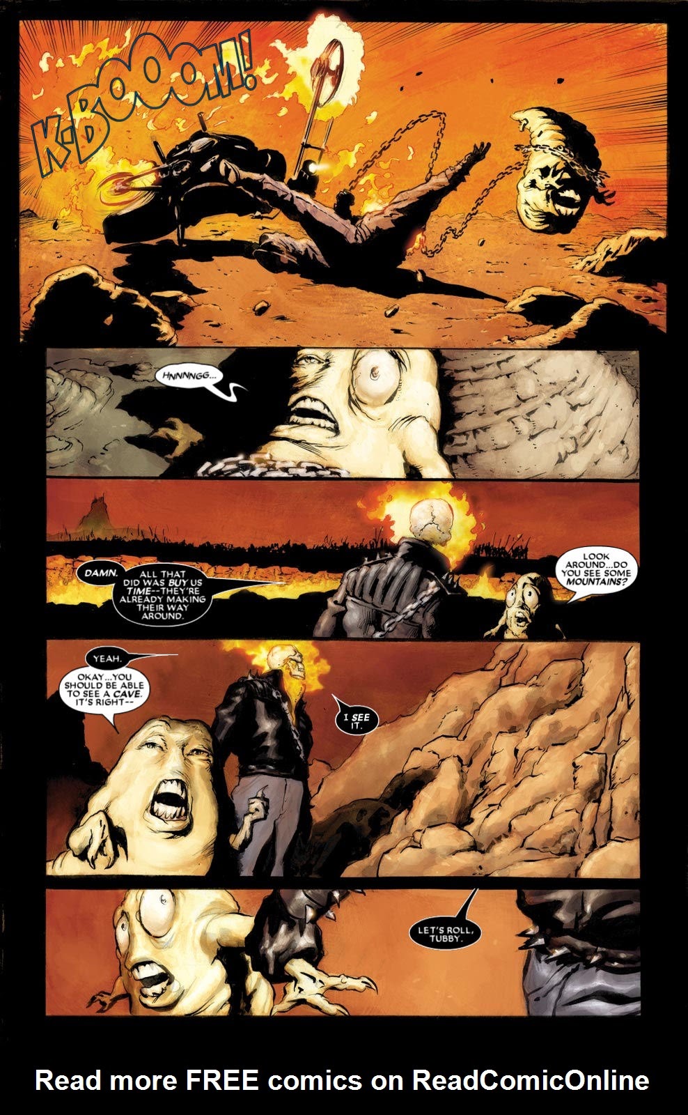 Read online Ghost Rider: Cycle of Vengeance comic -  Issue # TPB - 89