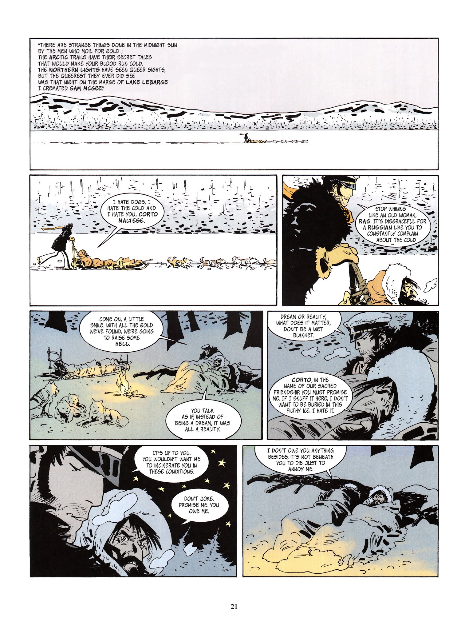 Read online Corto Maltese [FRA] comic -  Issue # TPB 13 - 16