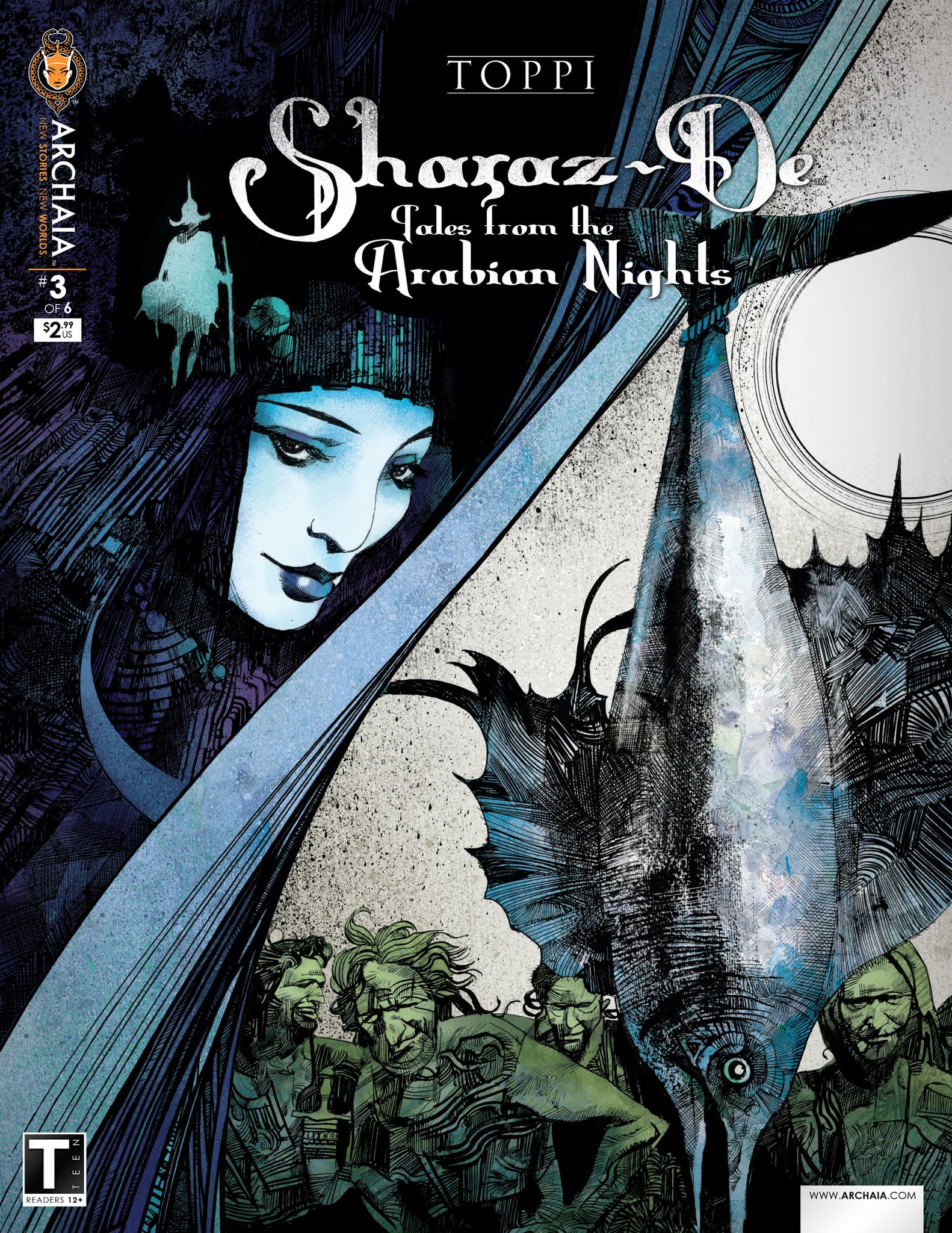 Read online Sharaz-De comic -  Issue #3 - 1