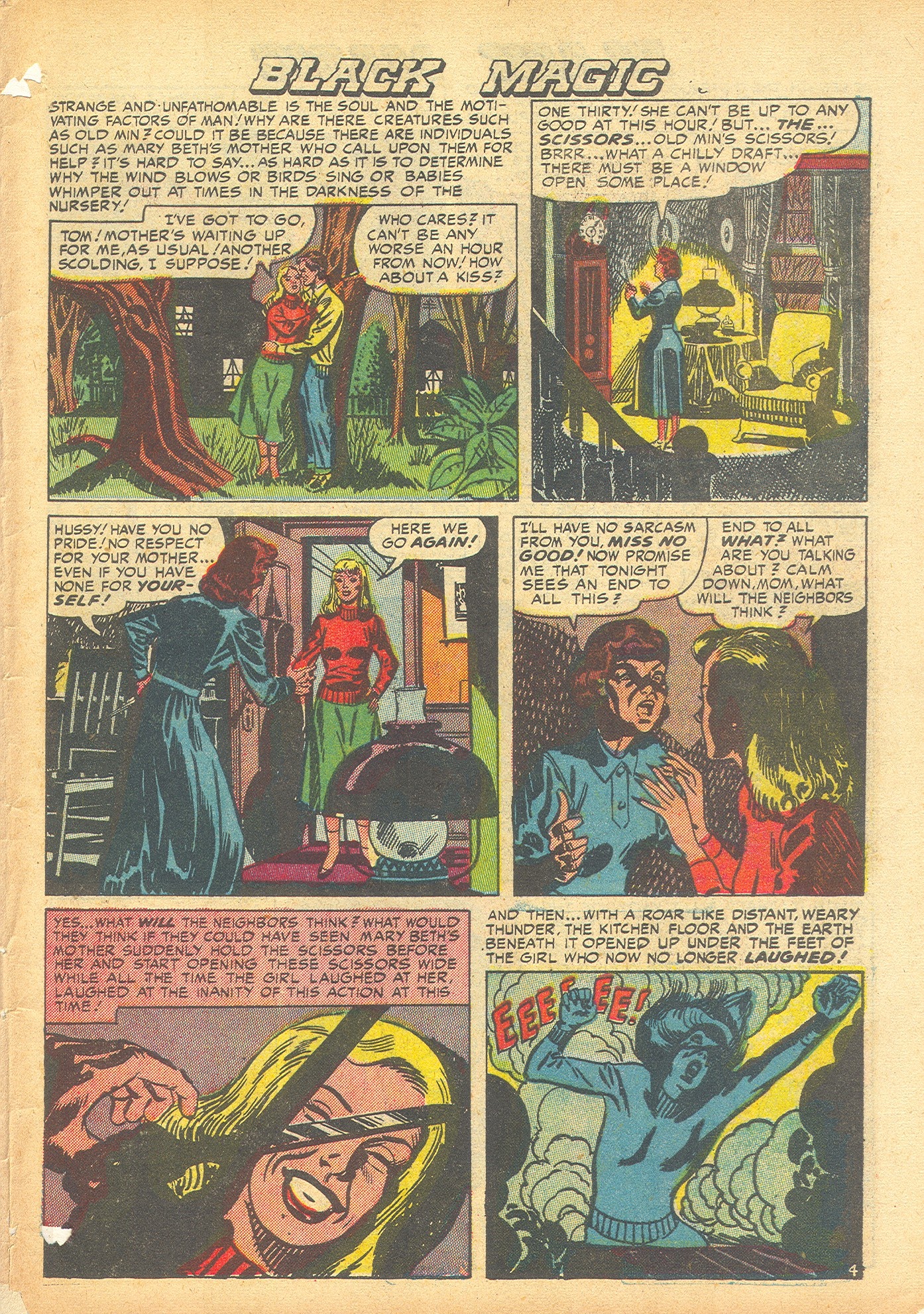 Read online Black Magic (1950) comic -  Issue #6 - 39