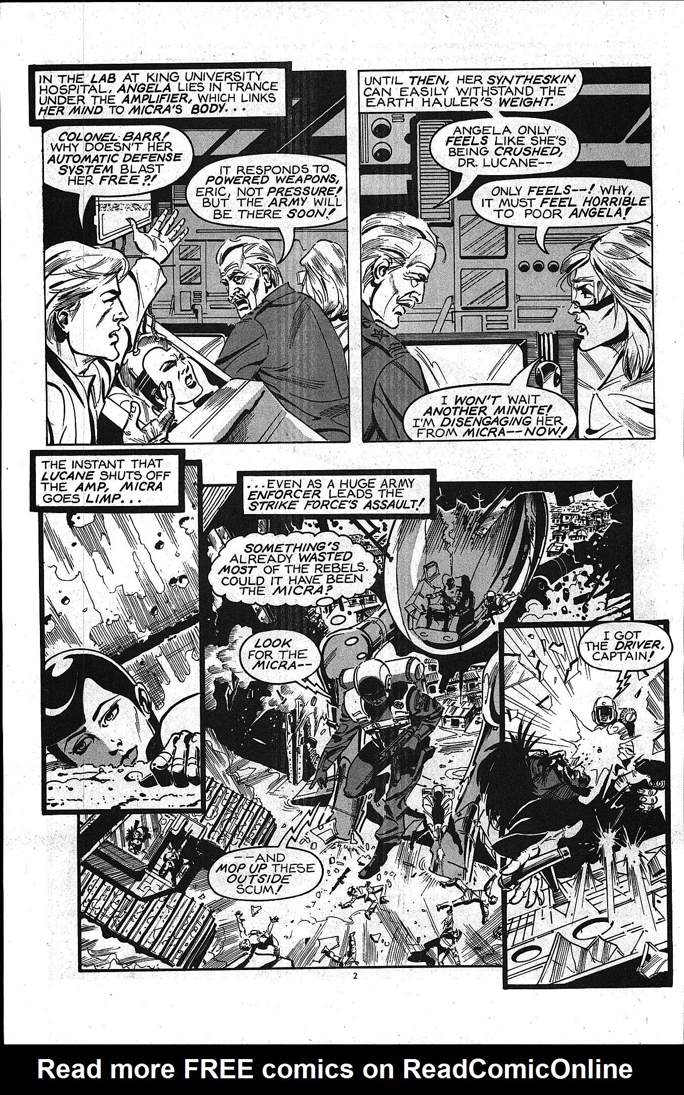 Read online MICRA: Mind Controlled Remote Automaton comic -  Issue #4 - 4