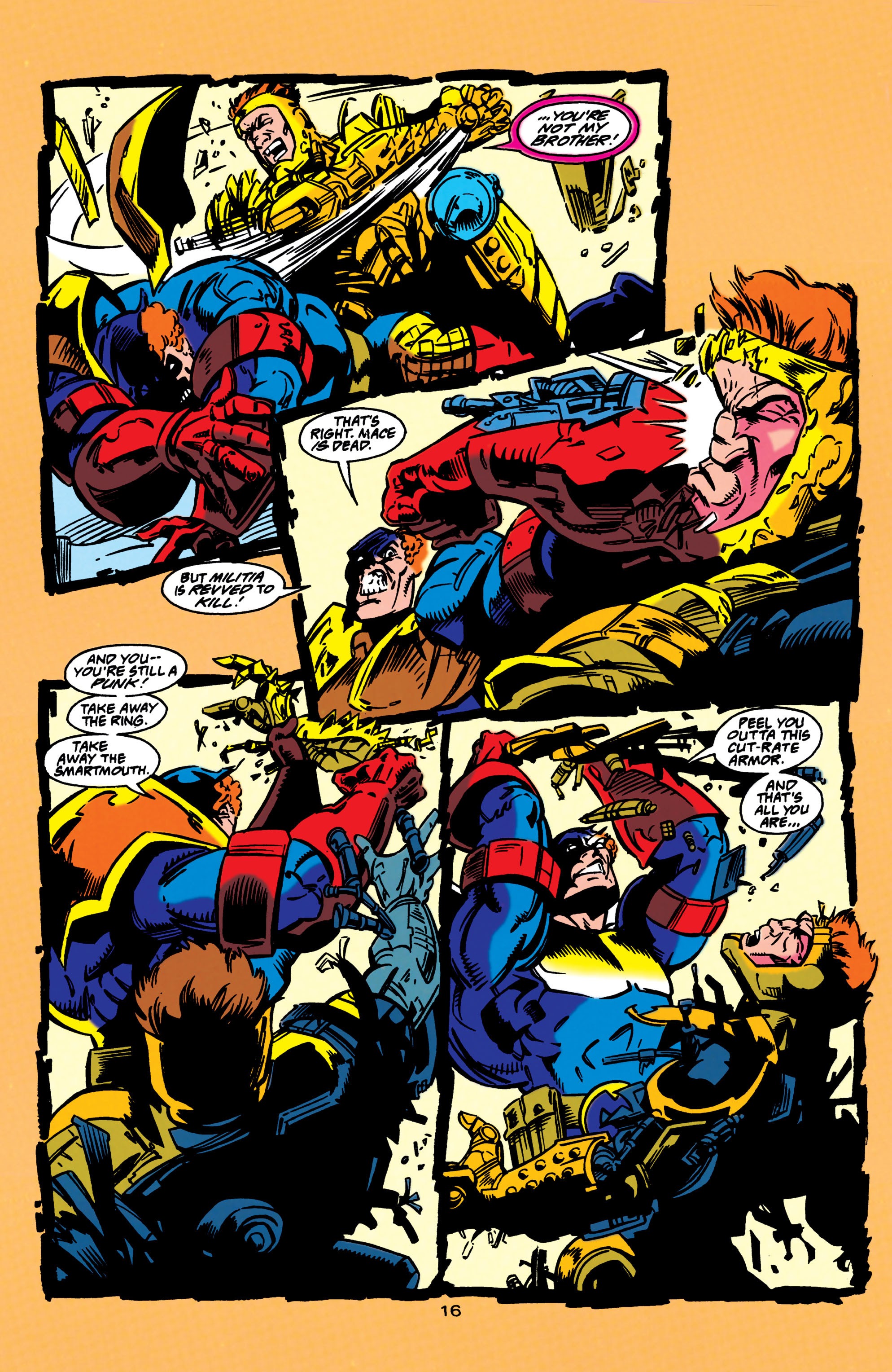 Read online Guy Gardner: Warrior comic -  Issue #19 - 16