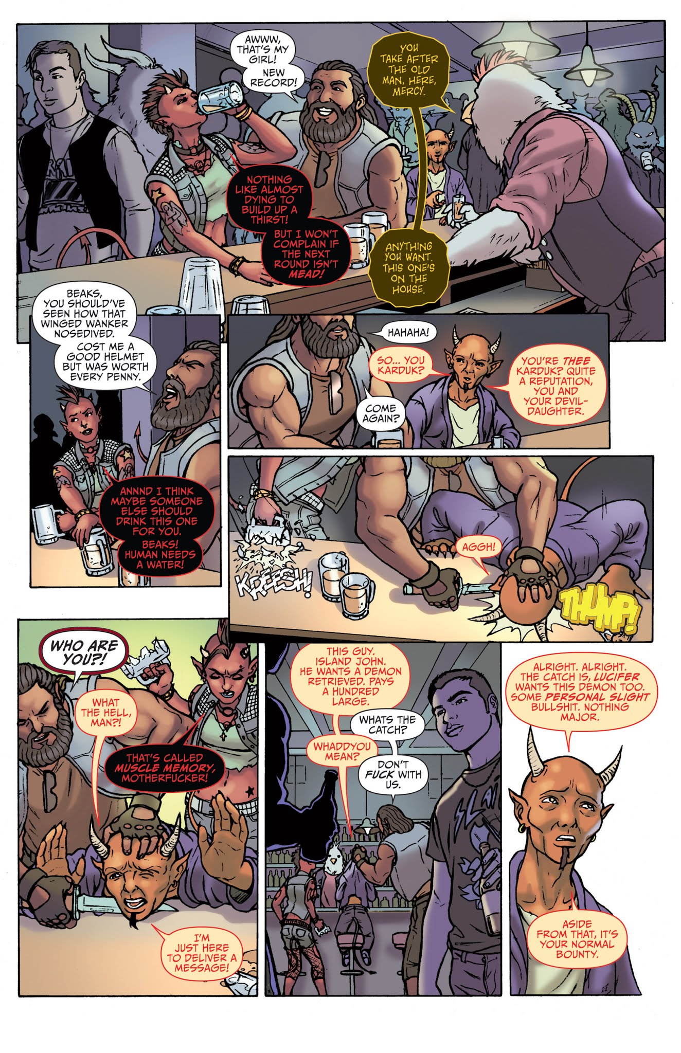 Read online Mercy Sparx Year One comic -  Issue #3 - 13