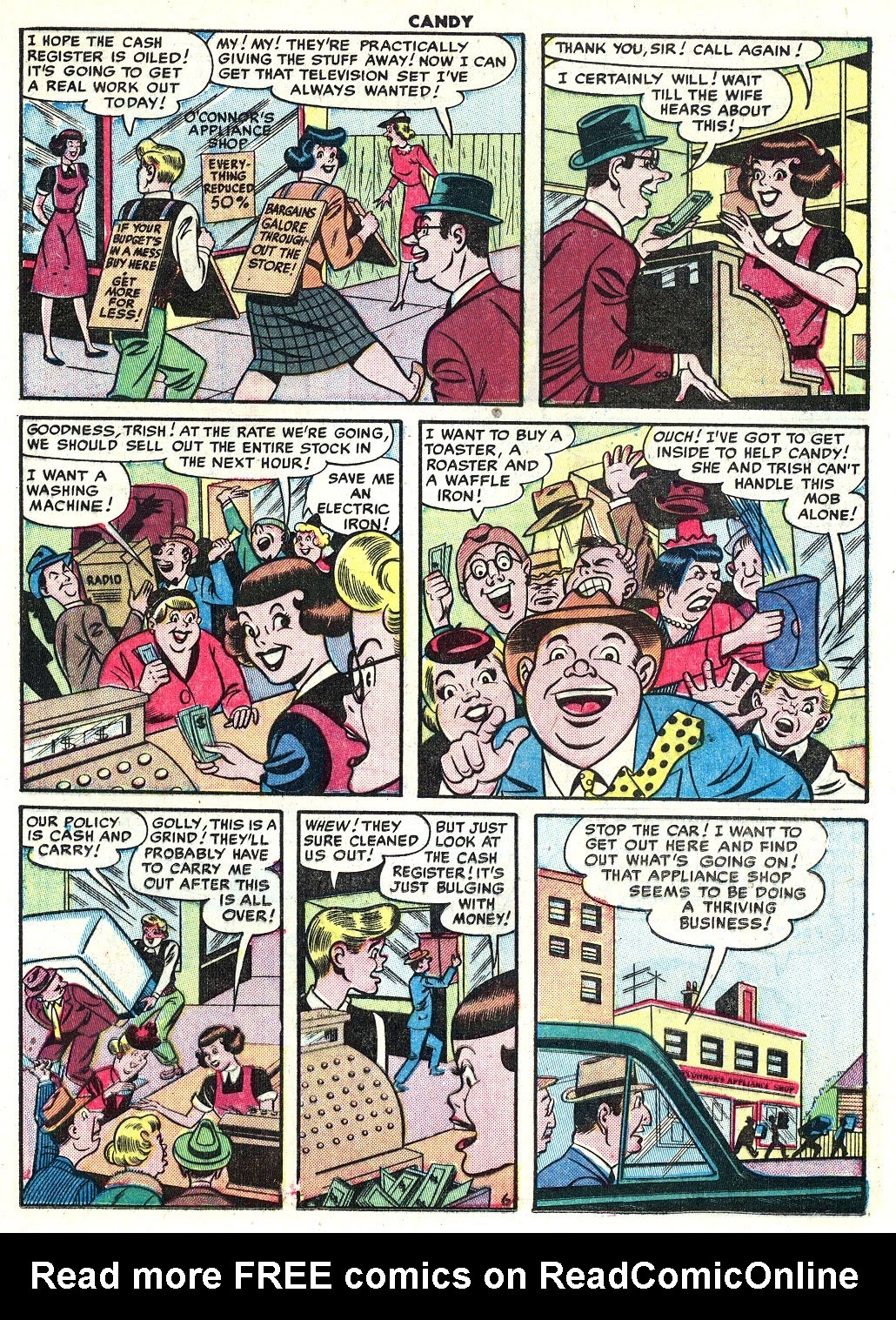 Read online Candy comic -  Issue #22 - 23