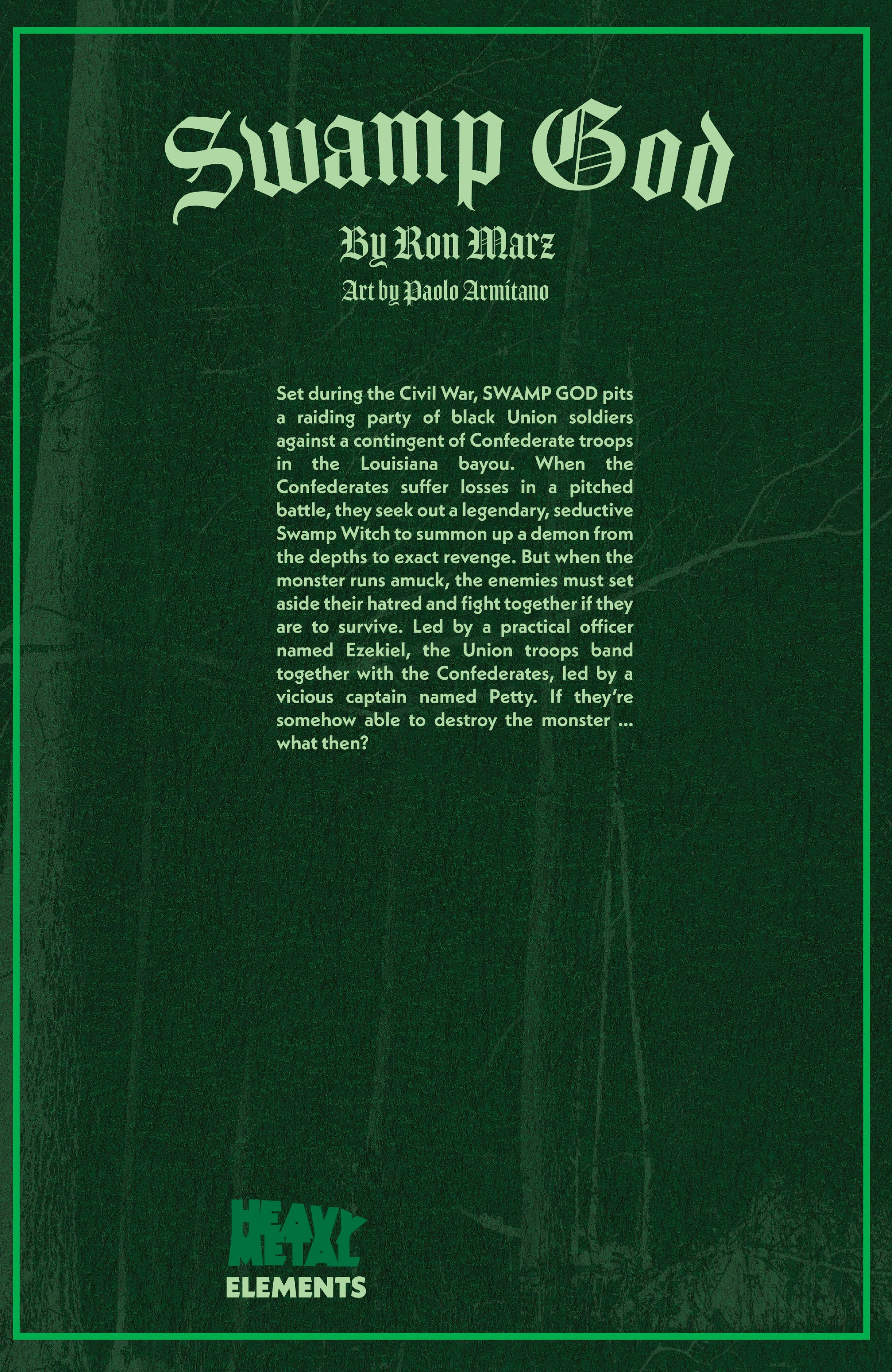 Read online Swamp God comic -  Issue #3 - 25