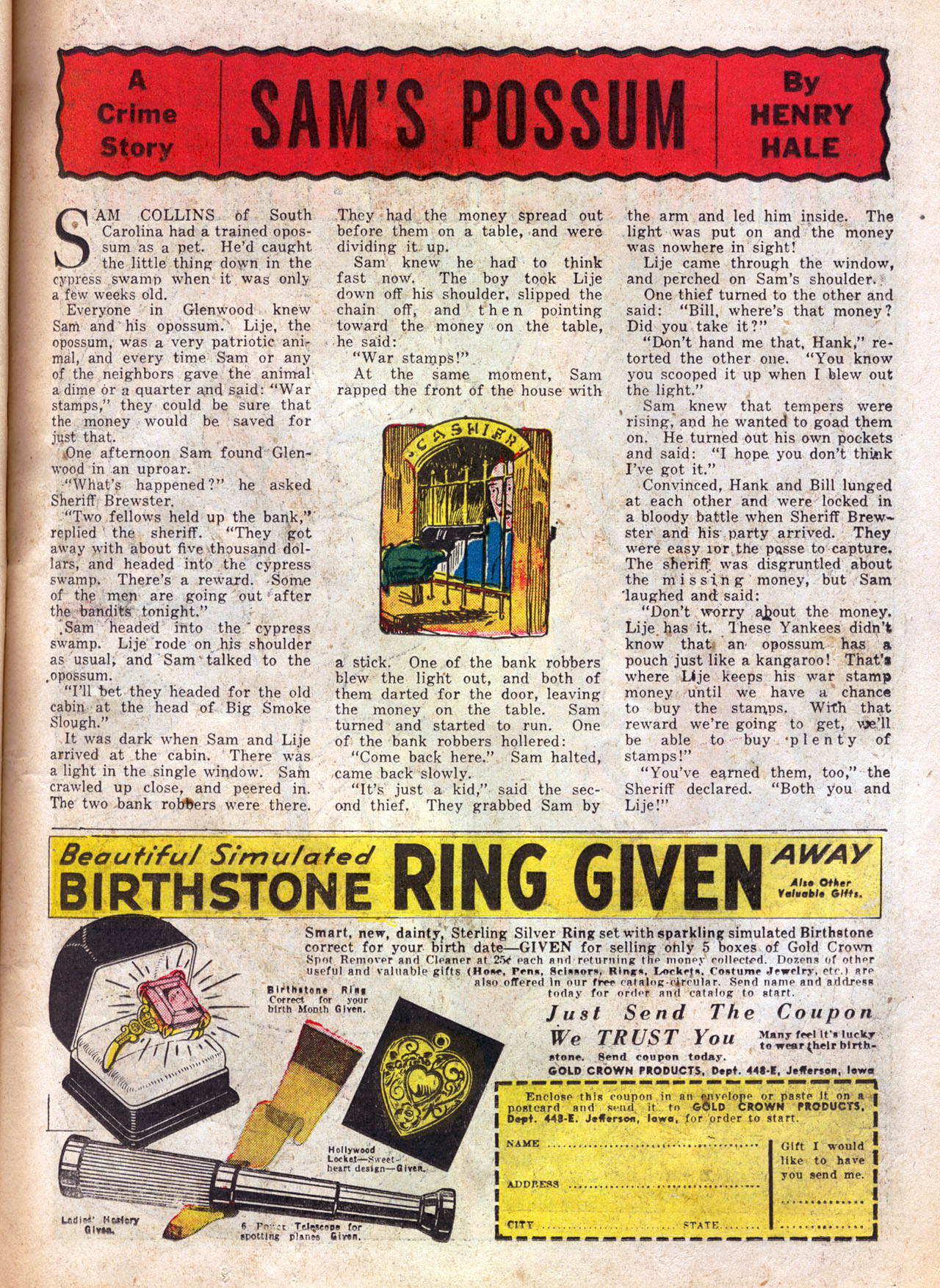 Read online Exciting Comics comic -  Issue #31 - 27