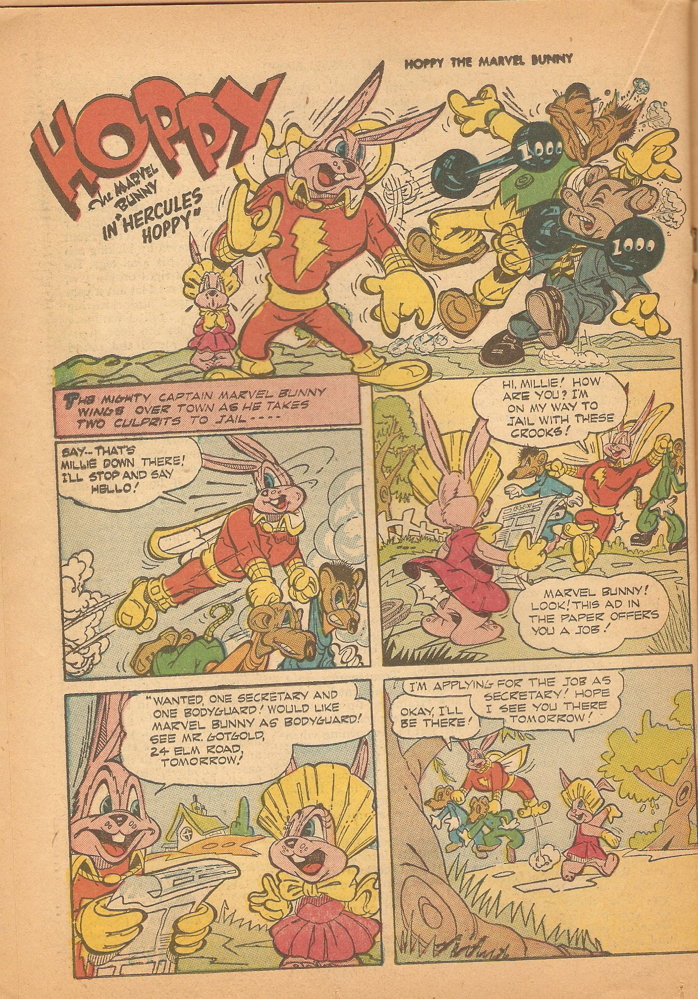 Read online Hoppy The Marvel Bunny comic -  Issue #9 - 32