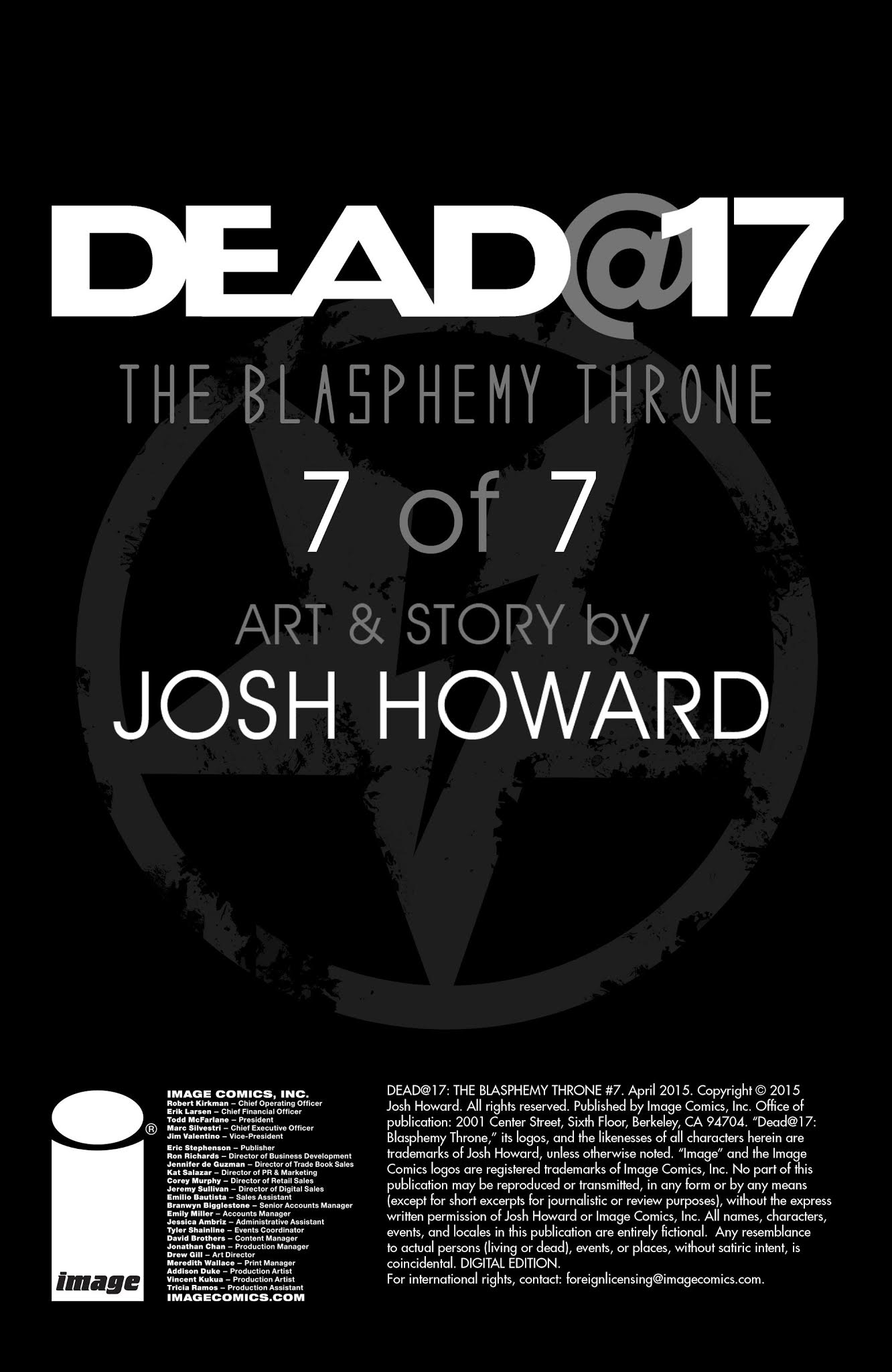 Read online [email protected]: The Blasphemy Throne comic -  Issue #7 - 2