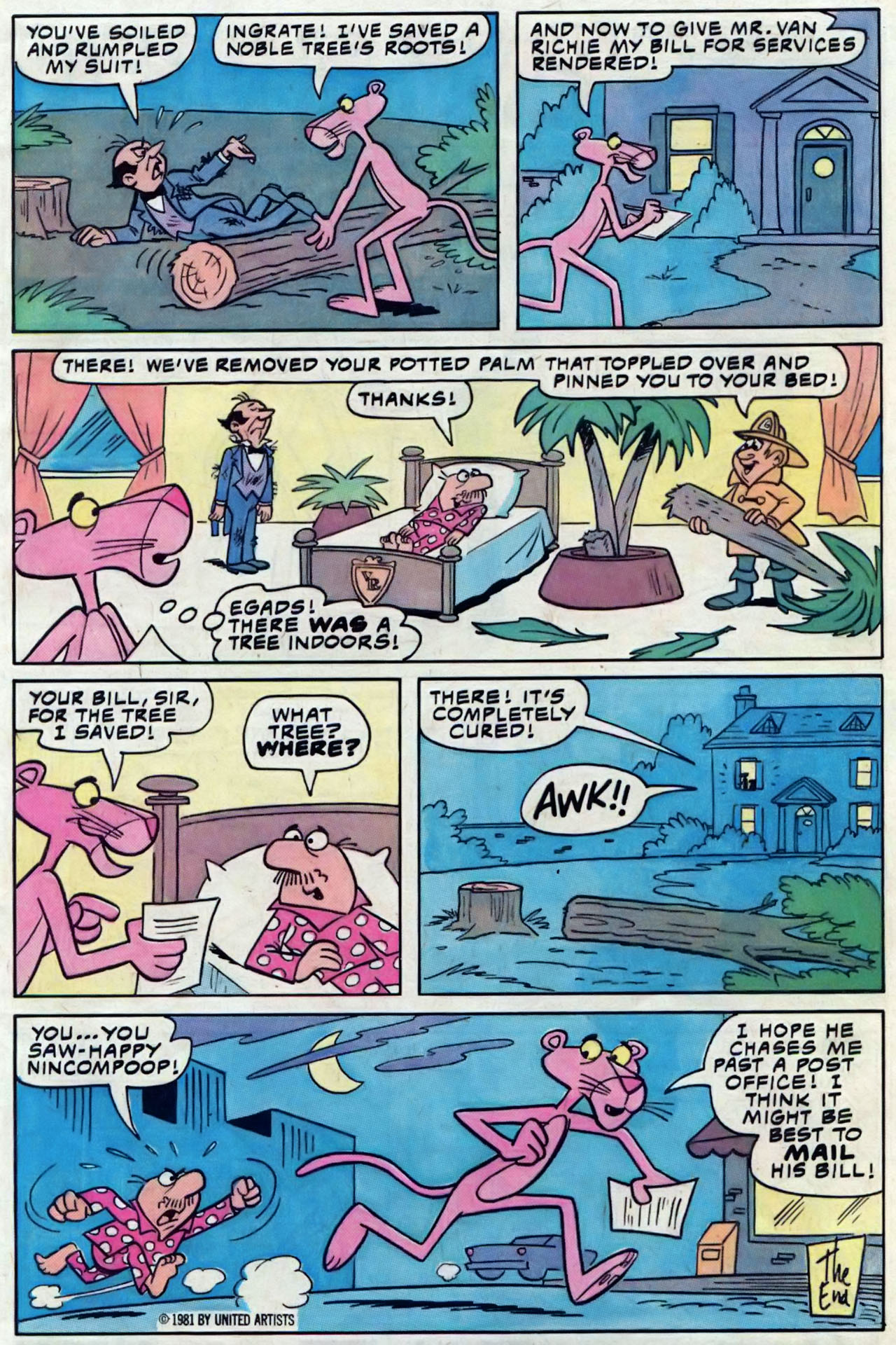Read online The Pink Panther (1971) comic -  Issue #80 - 9