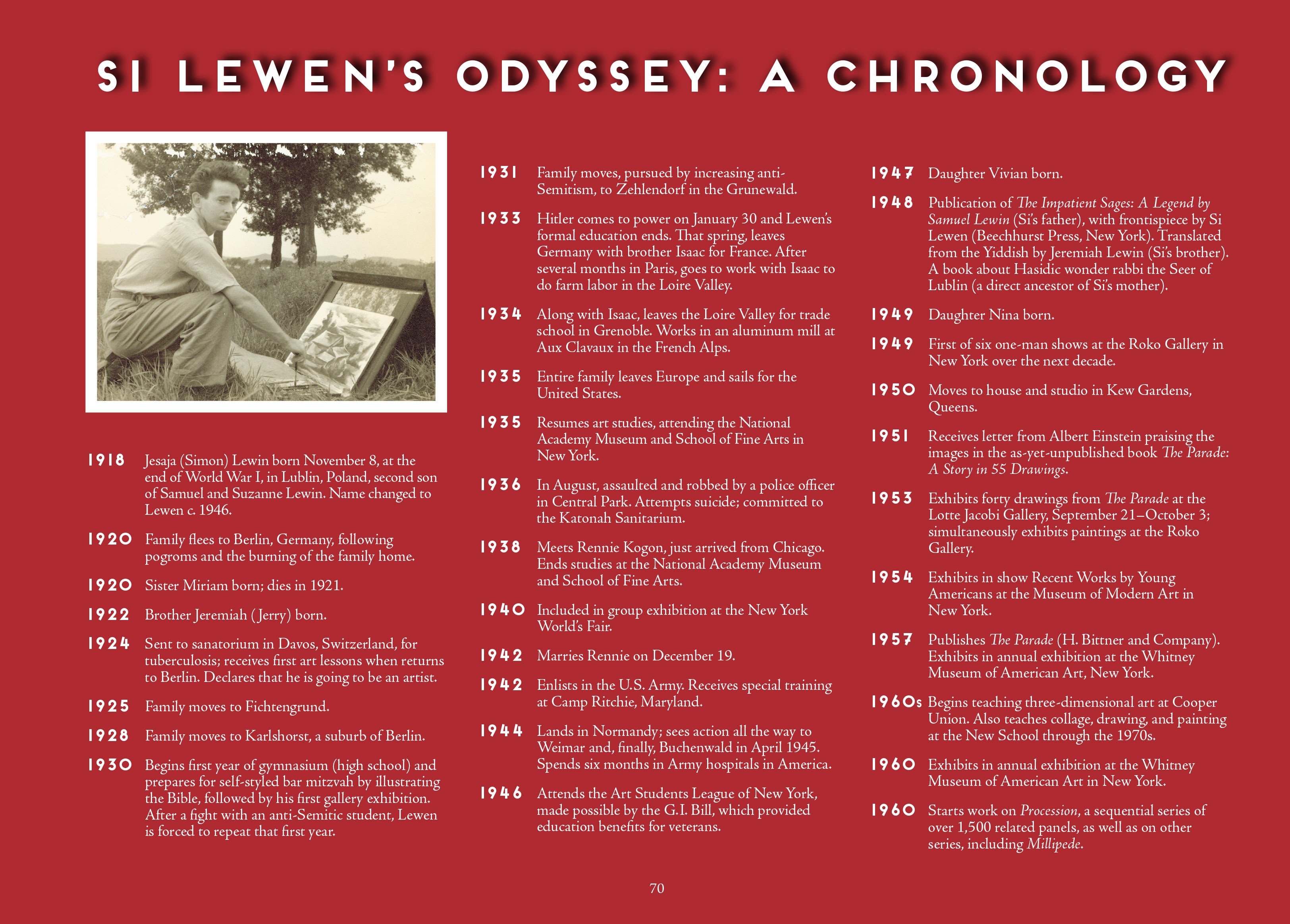 Read online Si Lewen's Parade: An Artist's Odyssey comic -  Issue # TPB - 140