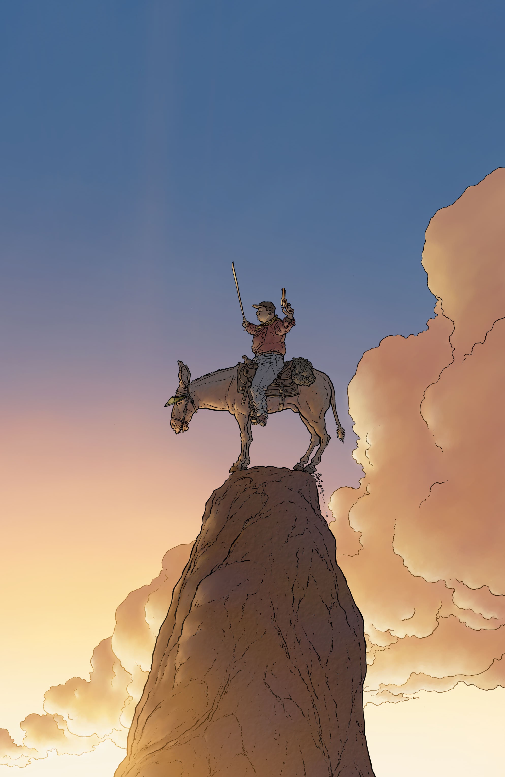Read online Shaolin Cowboy comic -  Issue # _Start Trek (Part 2) - 54