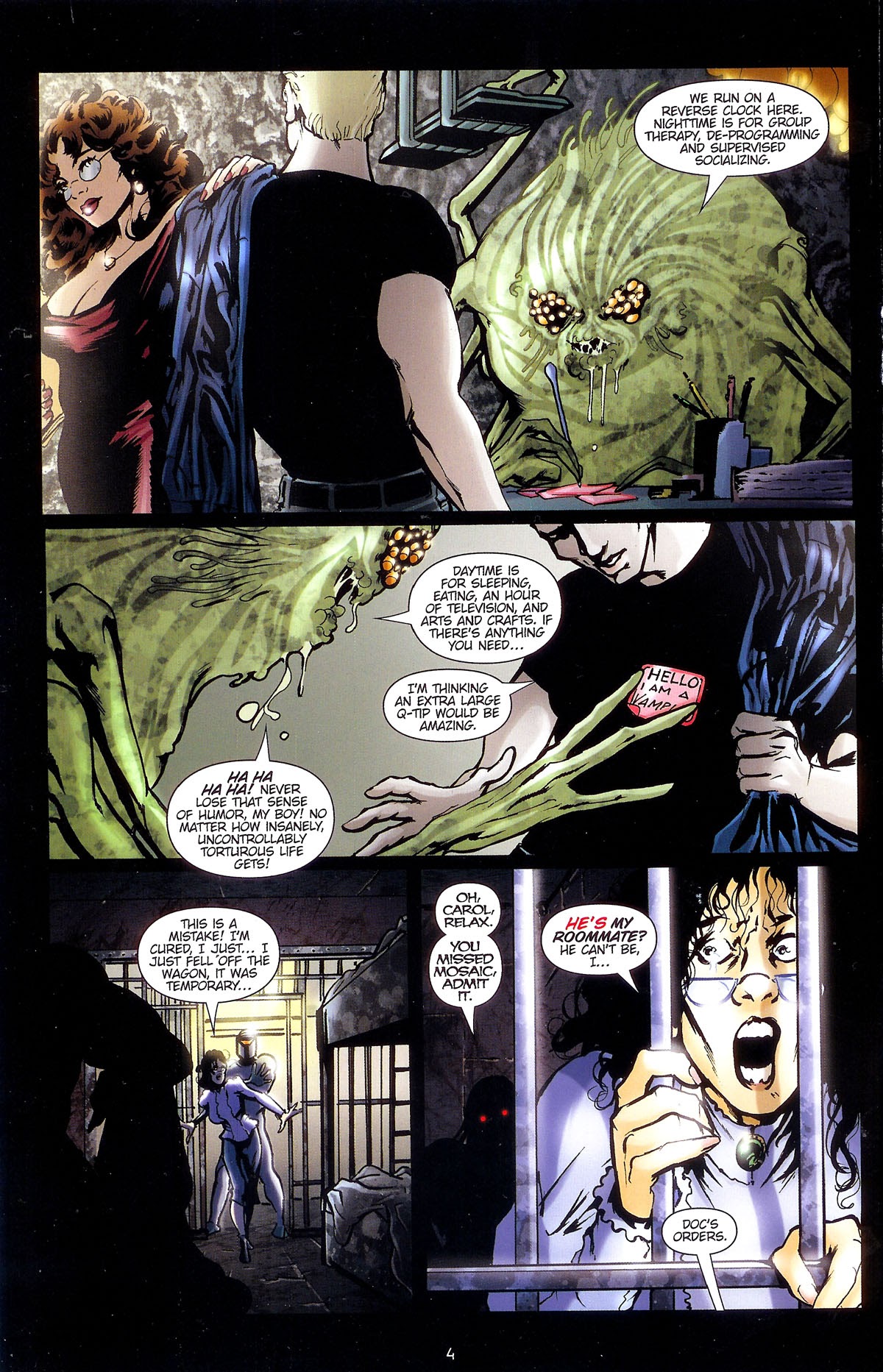 Read online Spike: Asylum comic -  Issue #2 - 6