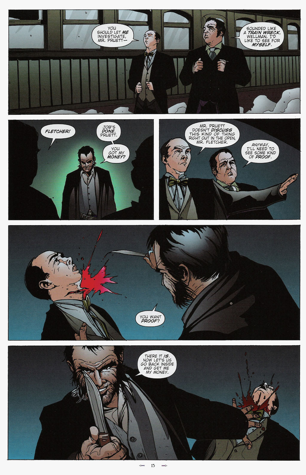 Read online Desperadoes: Banners of Gold comic -  Issue #5 - 16