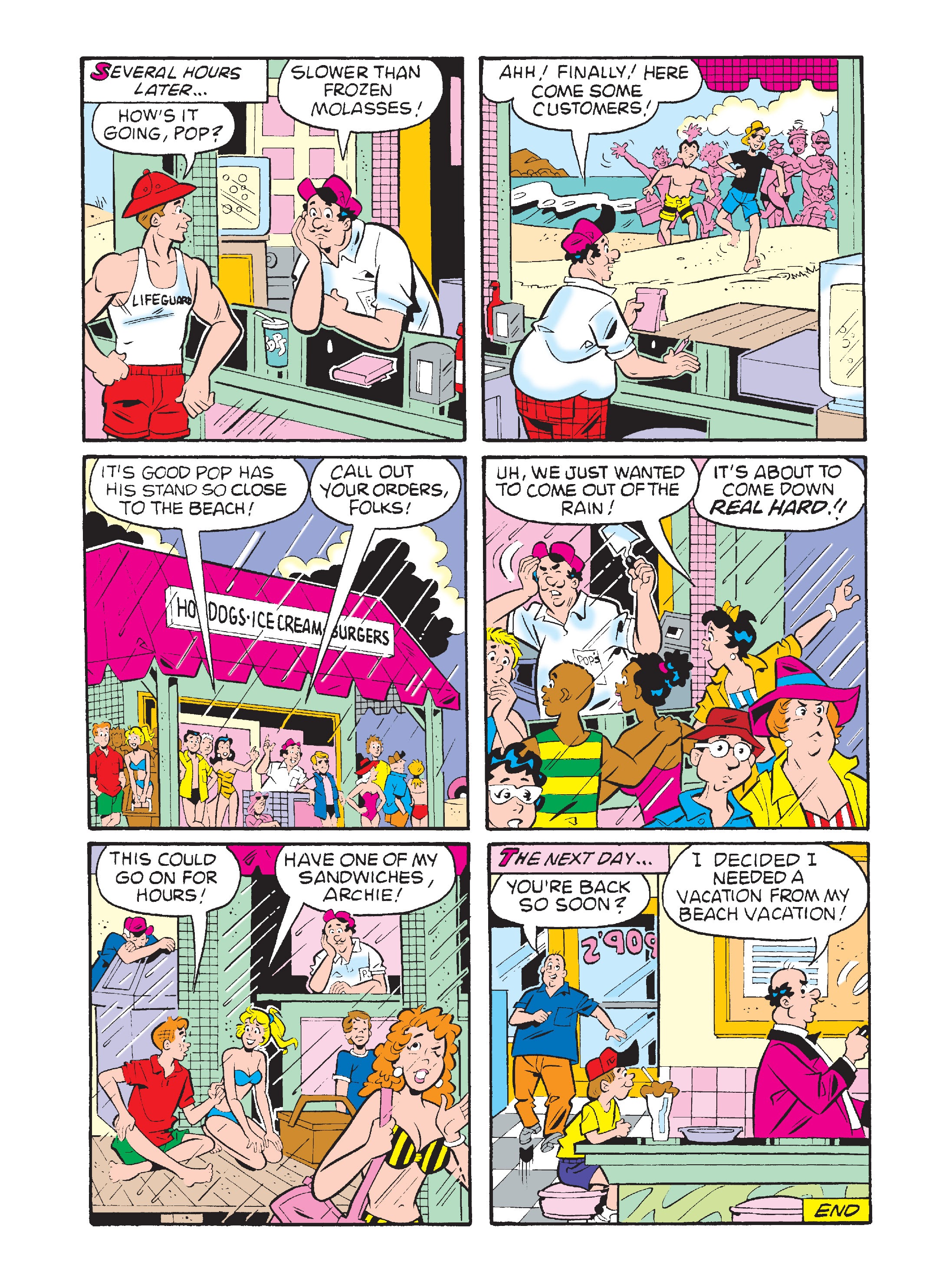 Read online Archie Comics Spectacular: Summer Daze comic -  Issue # TPB - 60