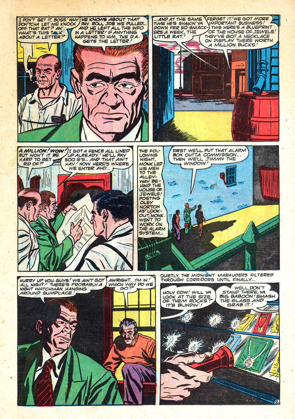 Read online Crime Cases Comics (1951) comic -  Issue #8 - 11