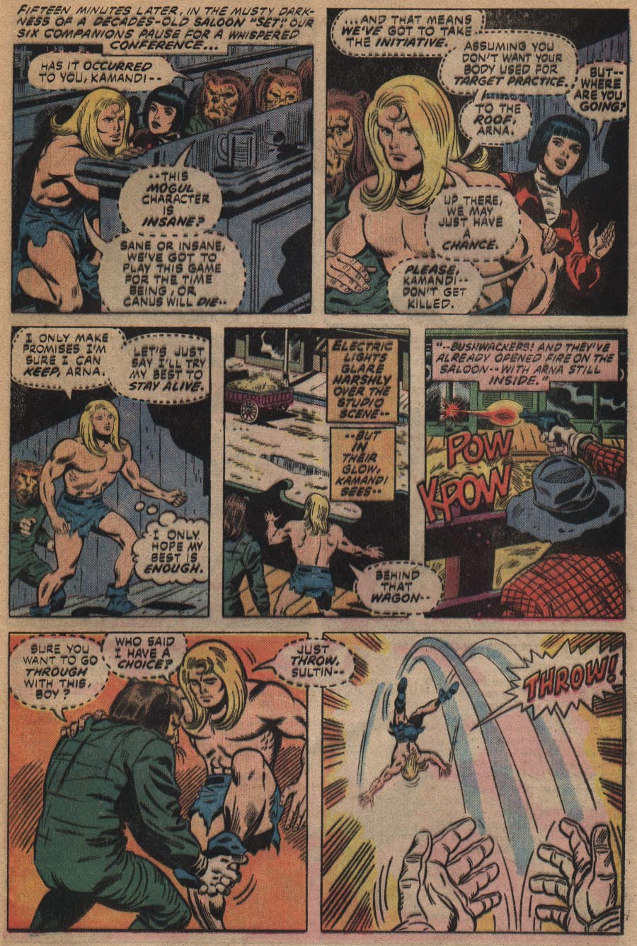 Read online Kamandi, The Last Boy On Earth comic -  Issue #42 - 17
