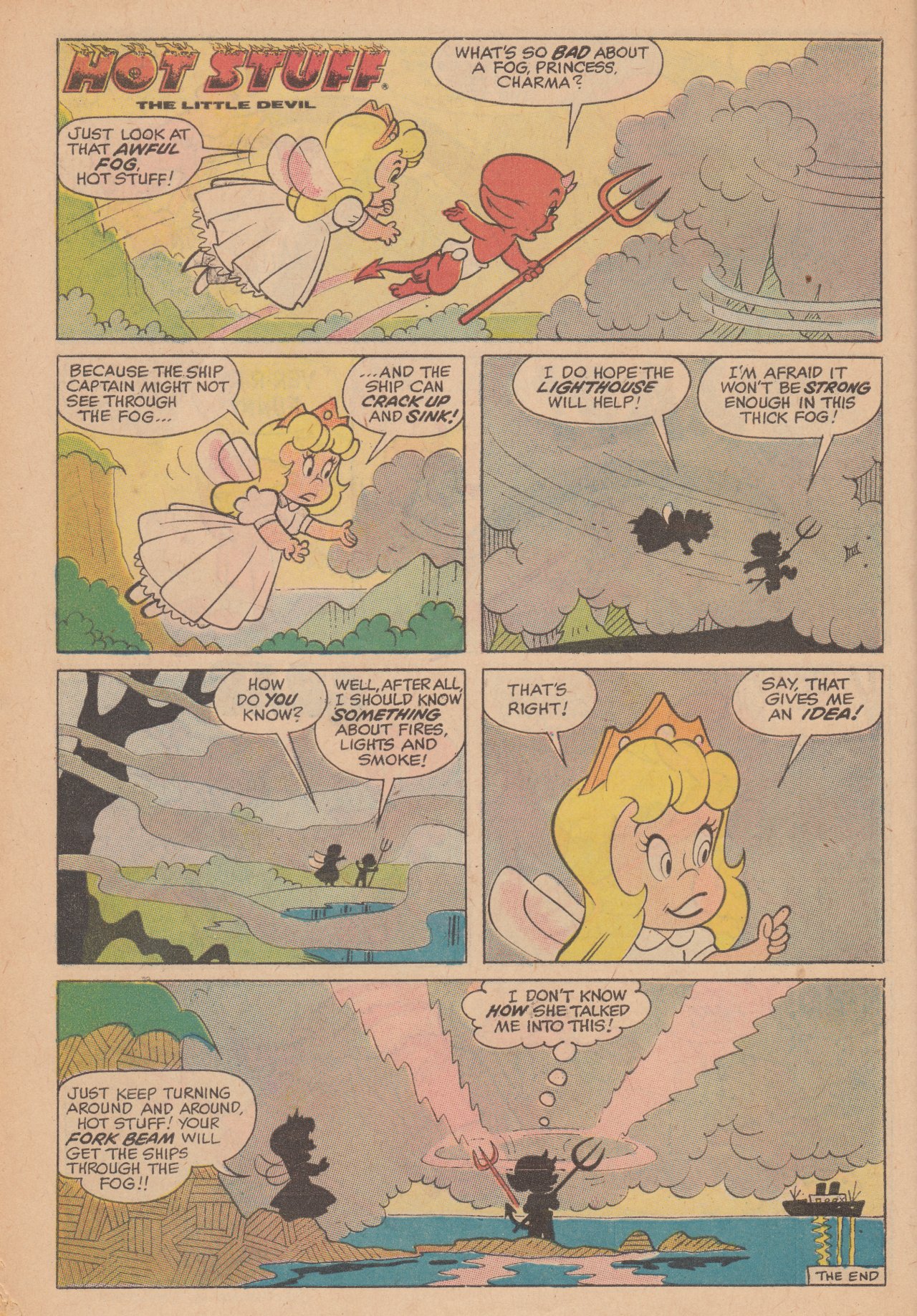 Read online Hot Stuff, the Little Devil comic -  Issue #91 - 10