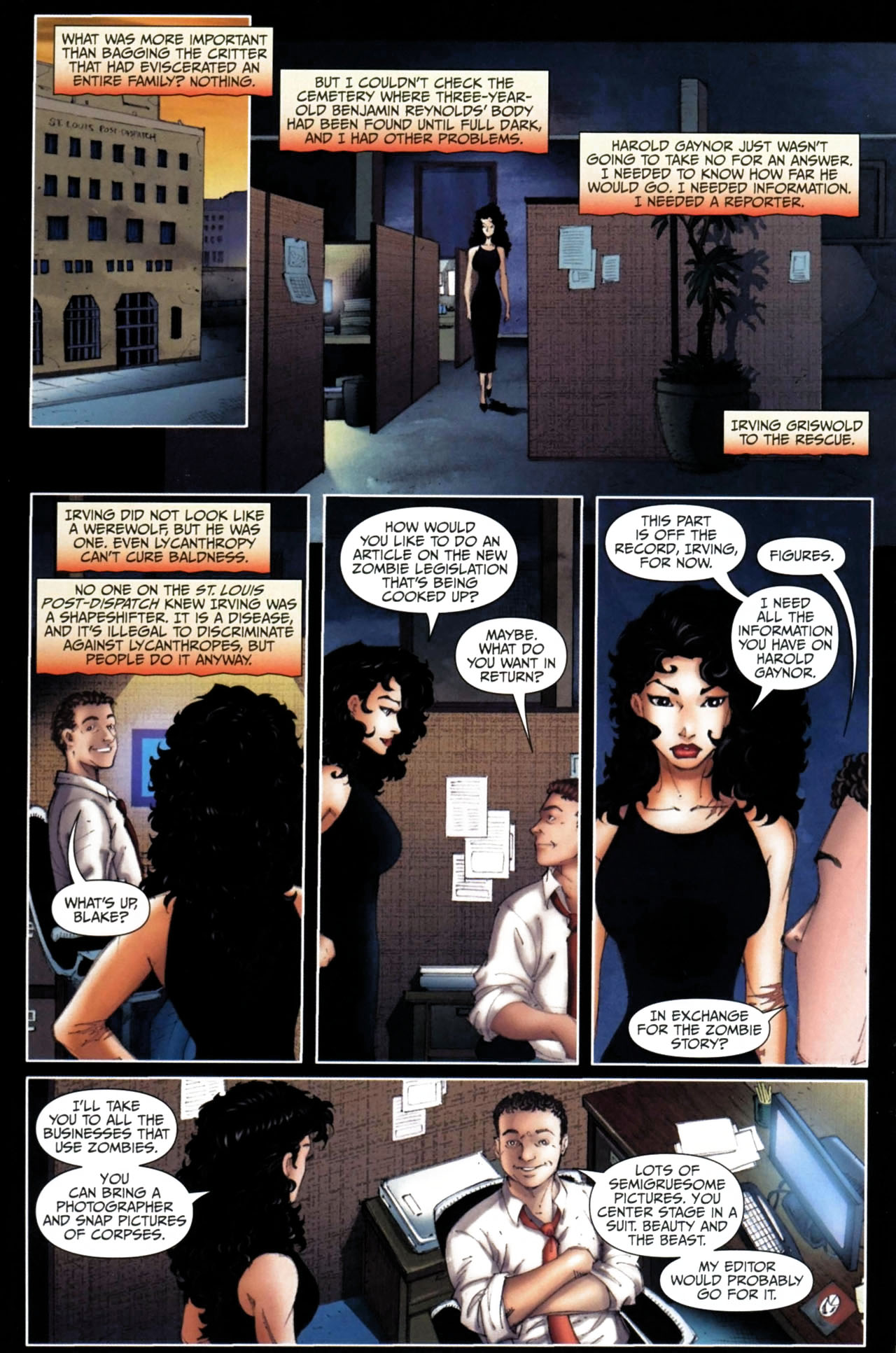 Read online Anita Blake: The Laughing Corpse - Book One comic -  Issue #4 - 3