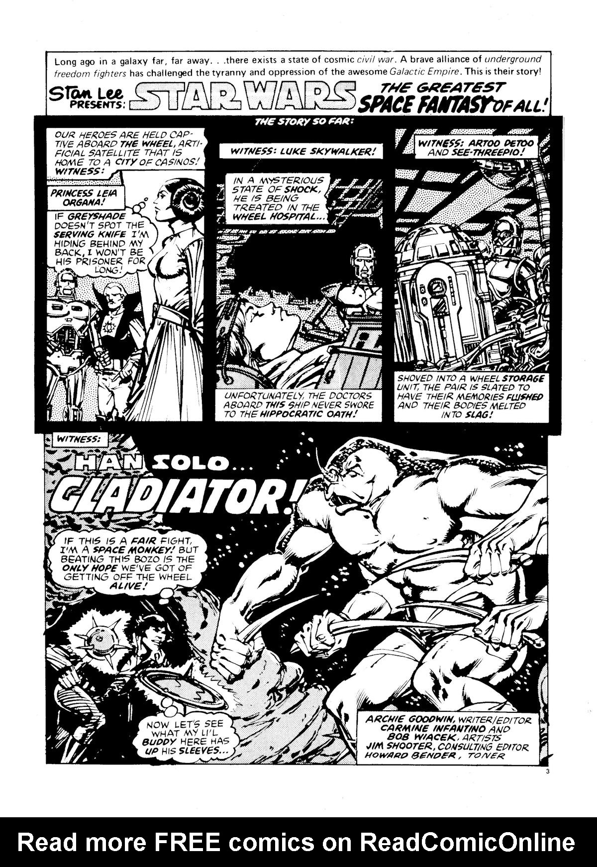 Read online Star Wars Weekly comic -  Issue #40 - 3