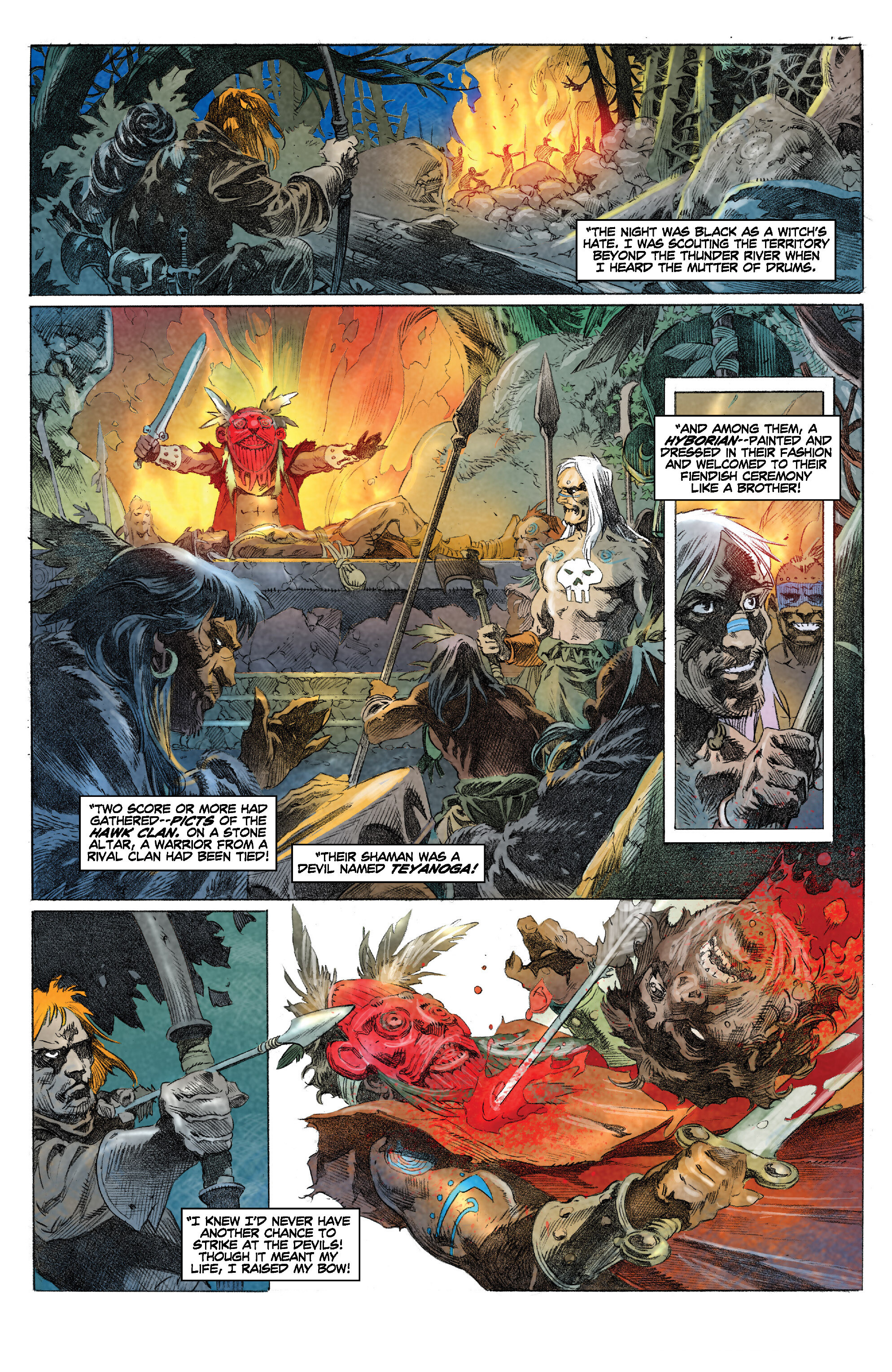 Read online King Conan Chronicles Epic Collection comic -  Issue # Wolves And Dragons (Part 3) - 92