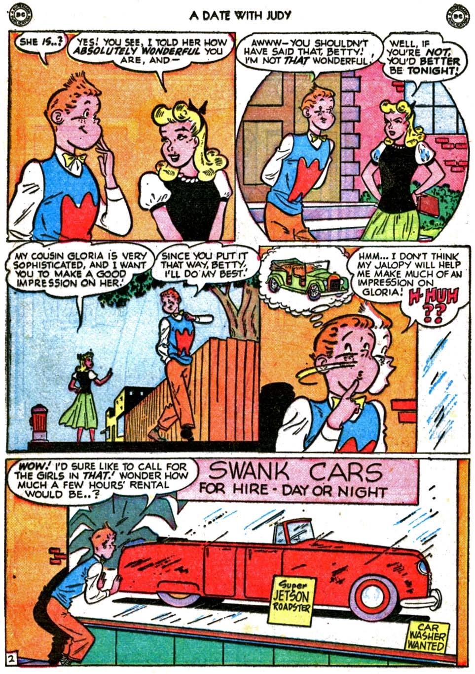Read online A Date with Judy comic -  Issue #10 - 36