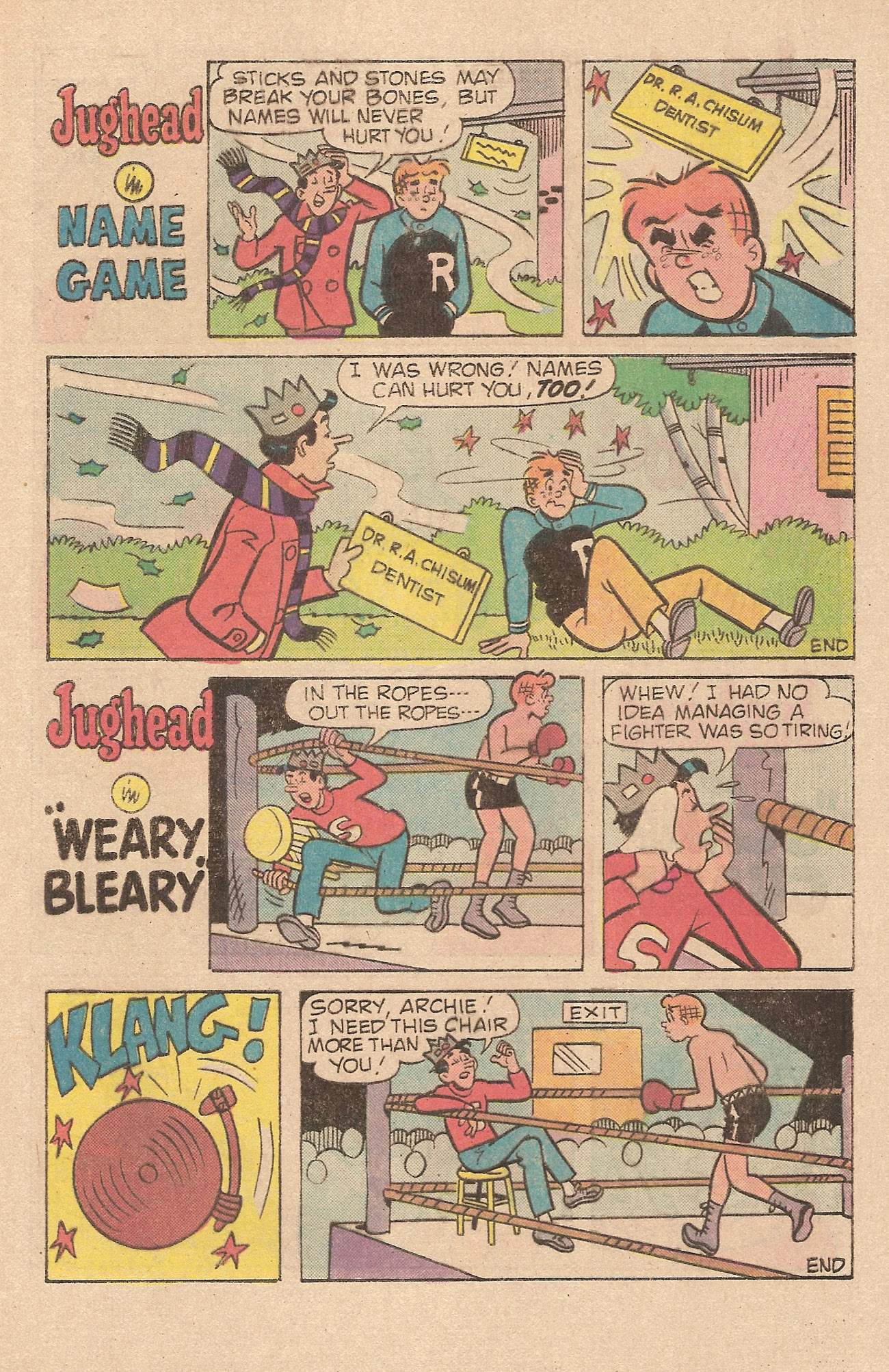 Read online Jughead's Jokes comic -  Issue #76 - 5