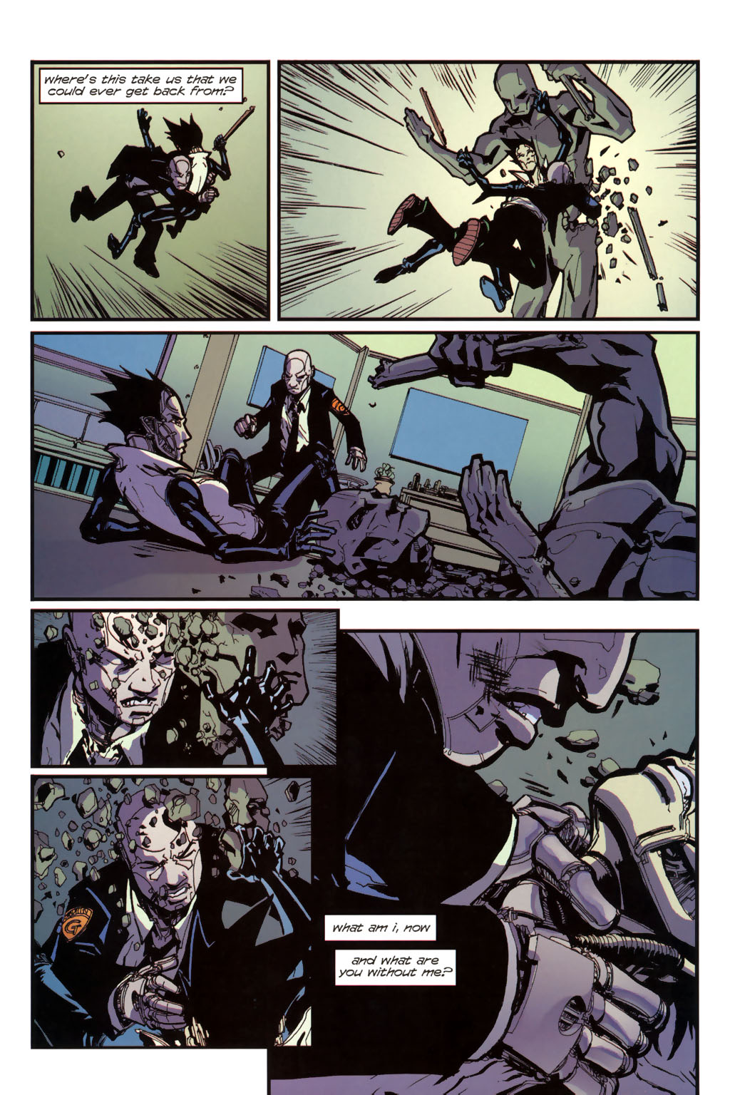Read online NYC Mech: beta LOVE comic -  Issue #6 - 20