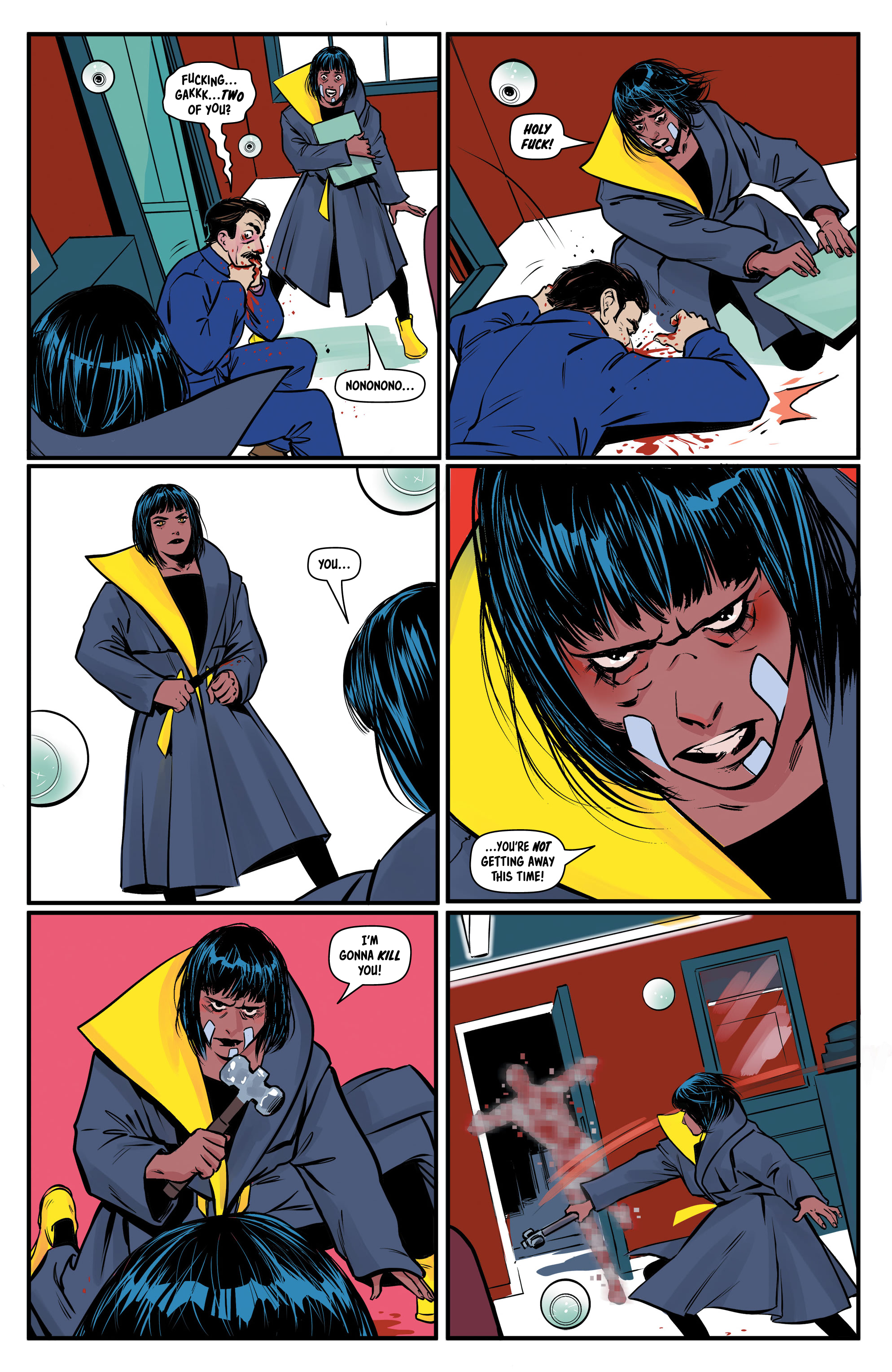 Read online Bylines in Blood comic -  Issue #3 - 18