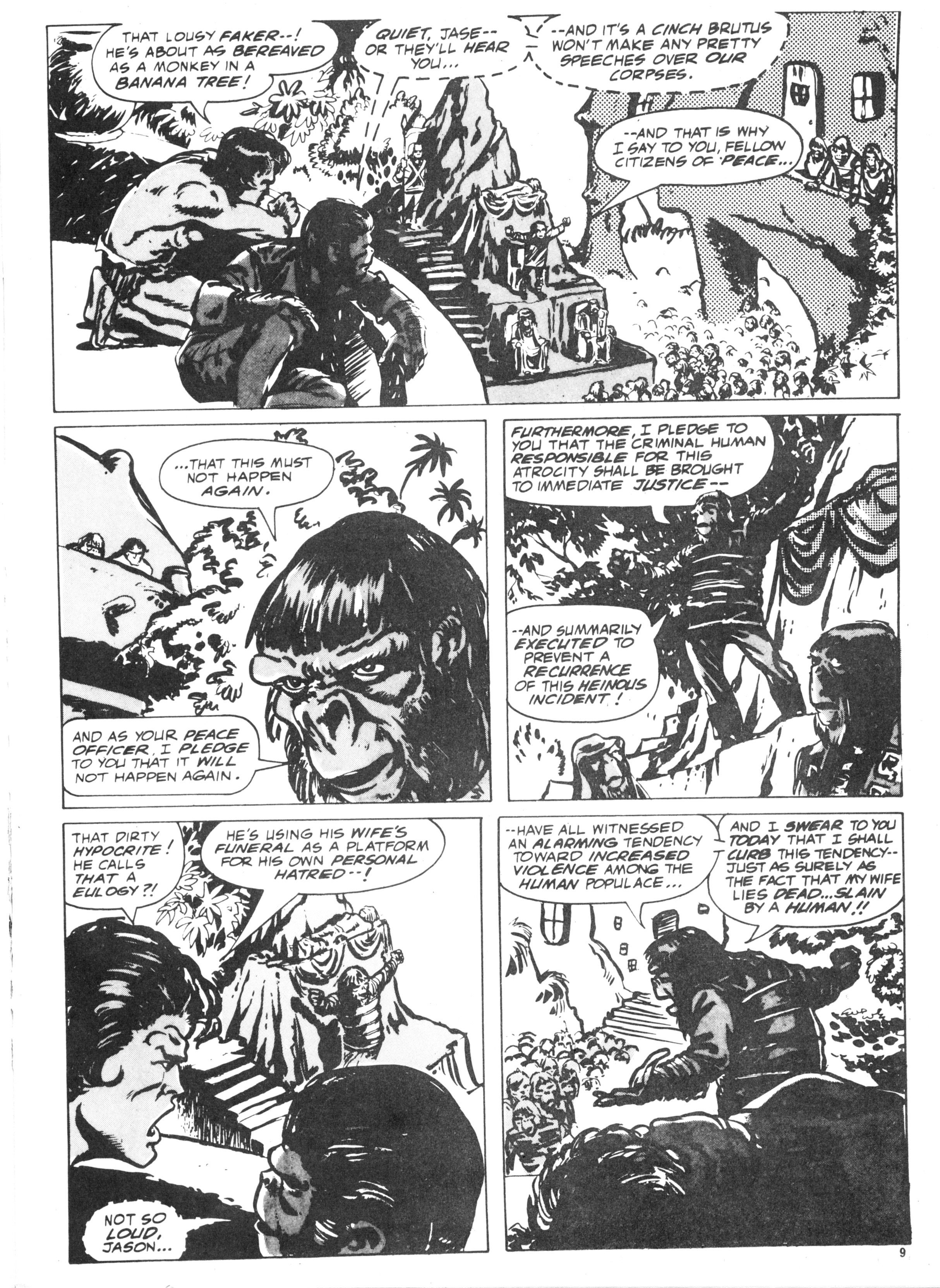 Read online Planet of the Apes (1974) comic -  Issue #14 - 9