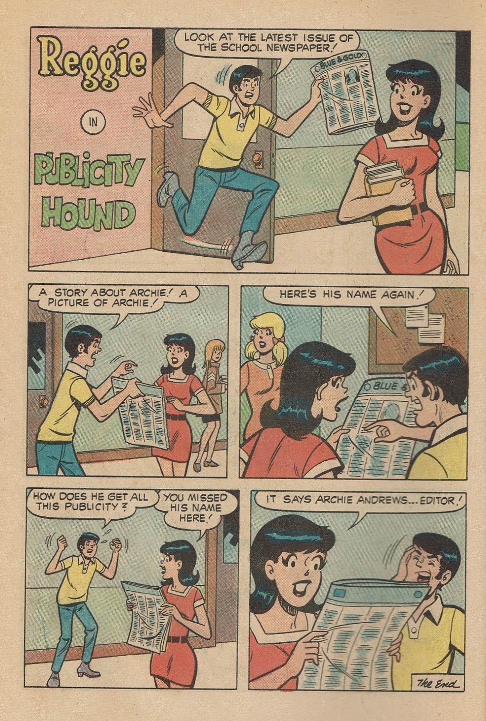 Read online Reggie's Wise Guy Jokes comic -  Issue #22 - 6