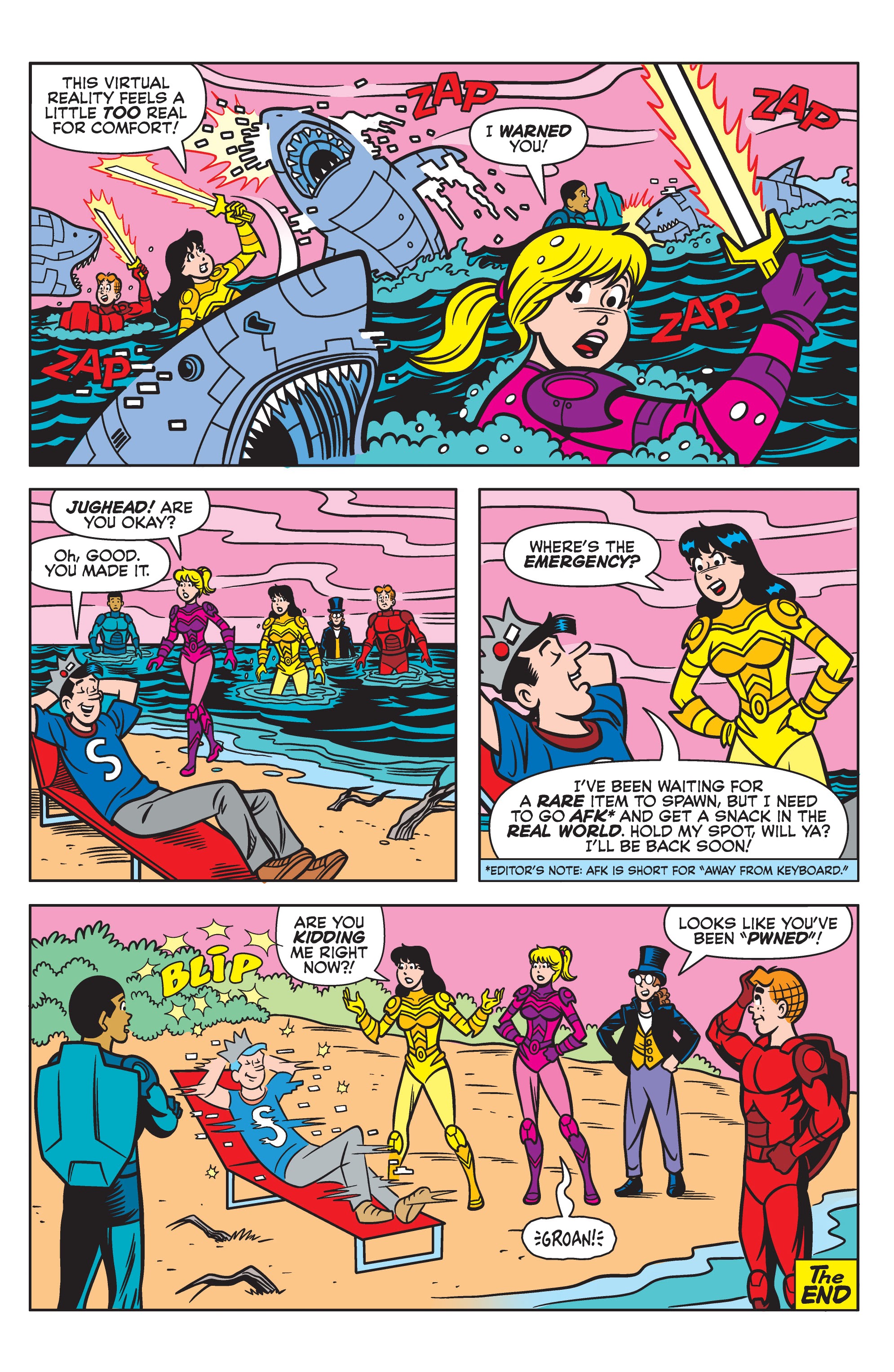 Read online Betty & Veronica Best Friends Forever: At Movies comic -  Issue #16 - 7
