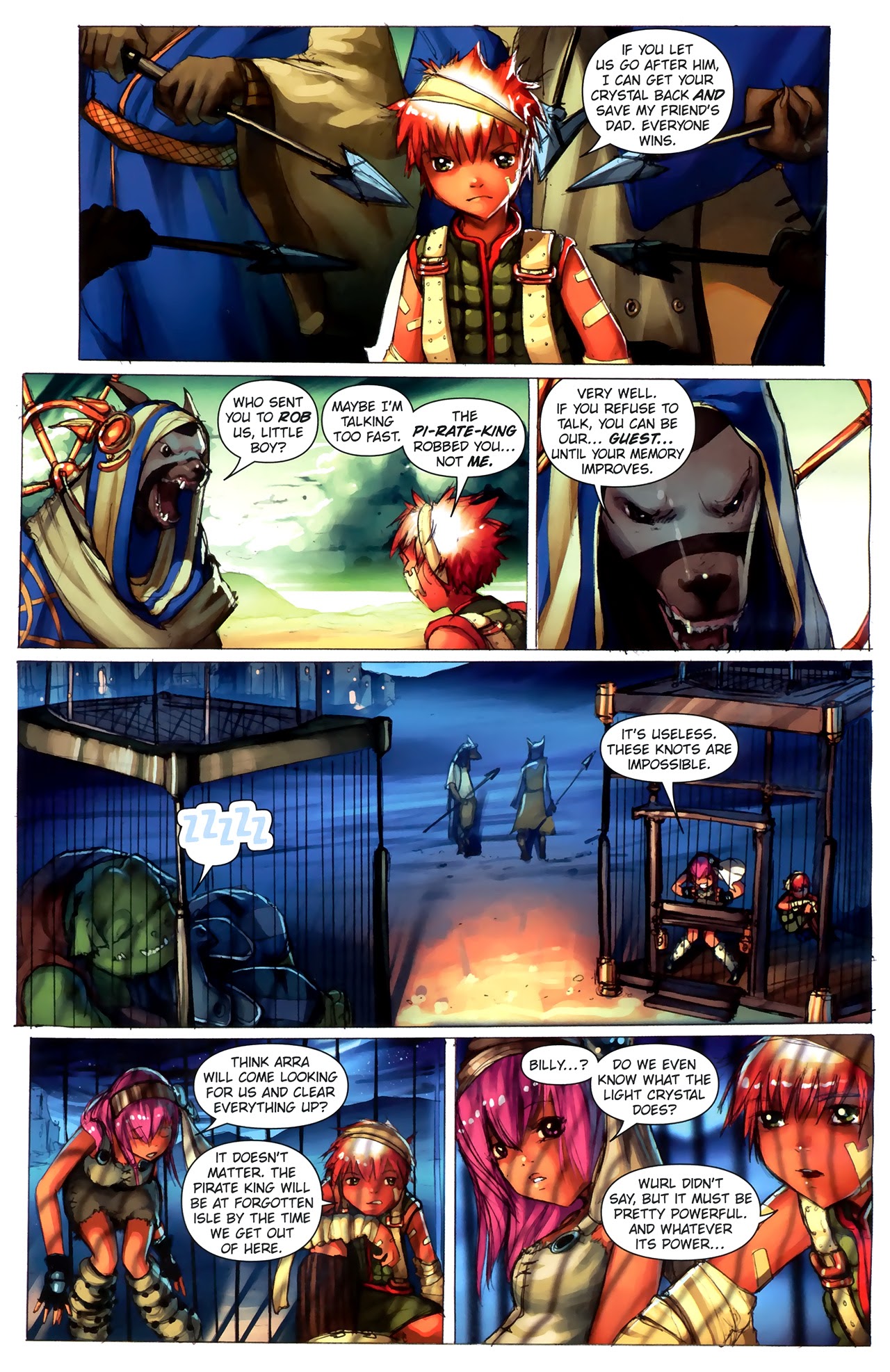 Read online Sky Pirates Of Neo Terra comic -  Issue #3 - 10