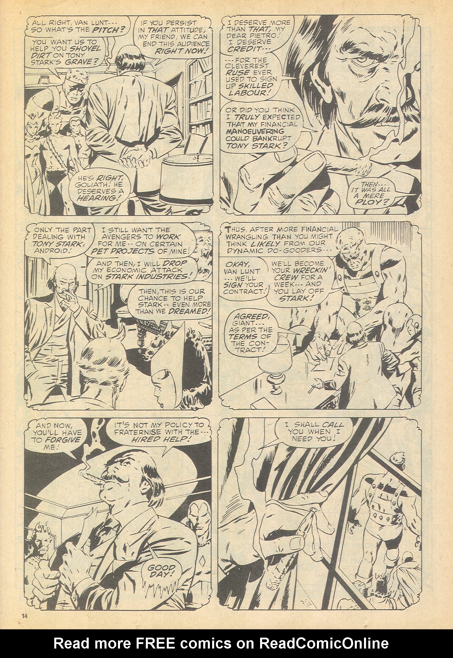 Read online The Avengers (1973) comic -  Issue #119 - 14