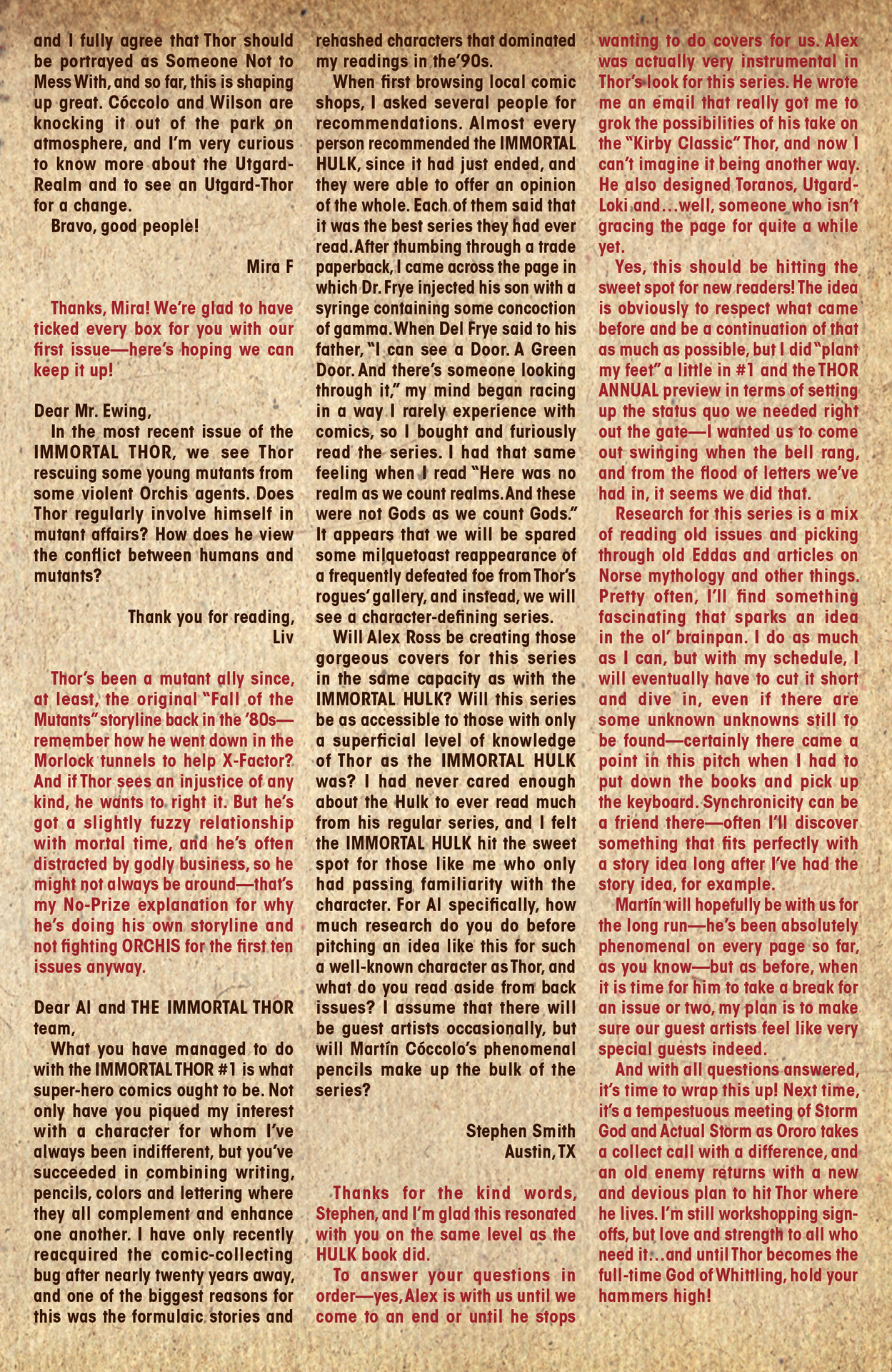 Read online The Immortal Thor comic -  Issue #3 - 22