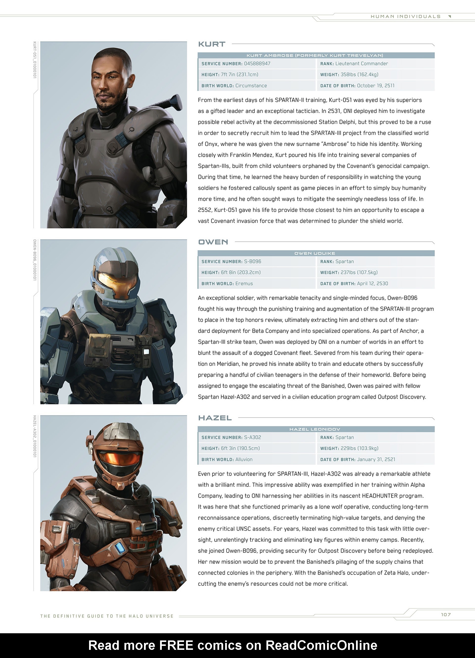 Read online Halo Encyclopedia comic -  Issue # TPB (Part 2) - 4